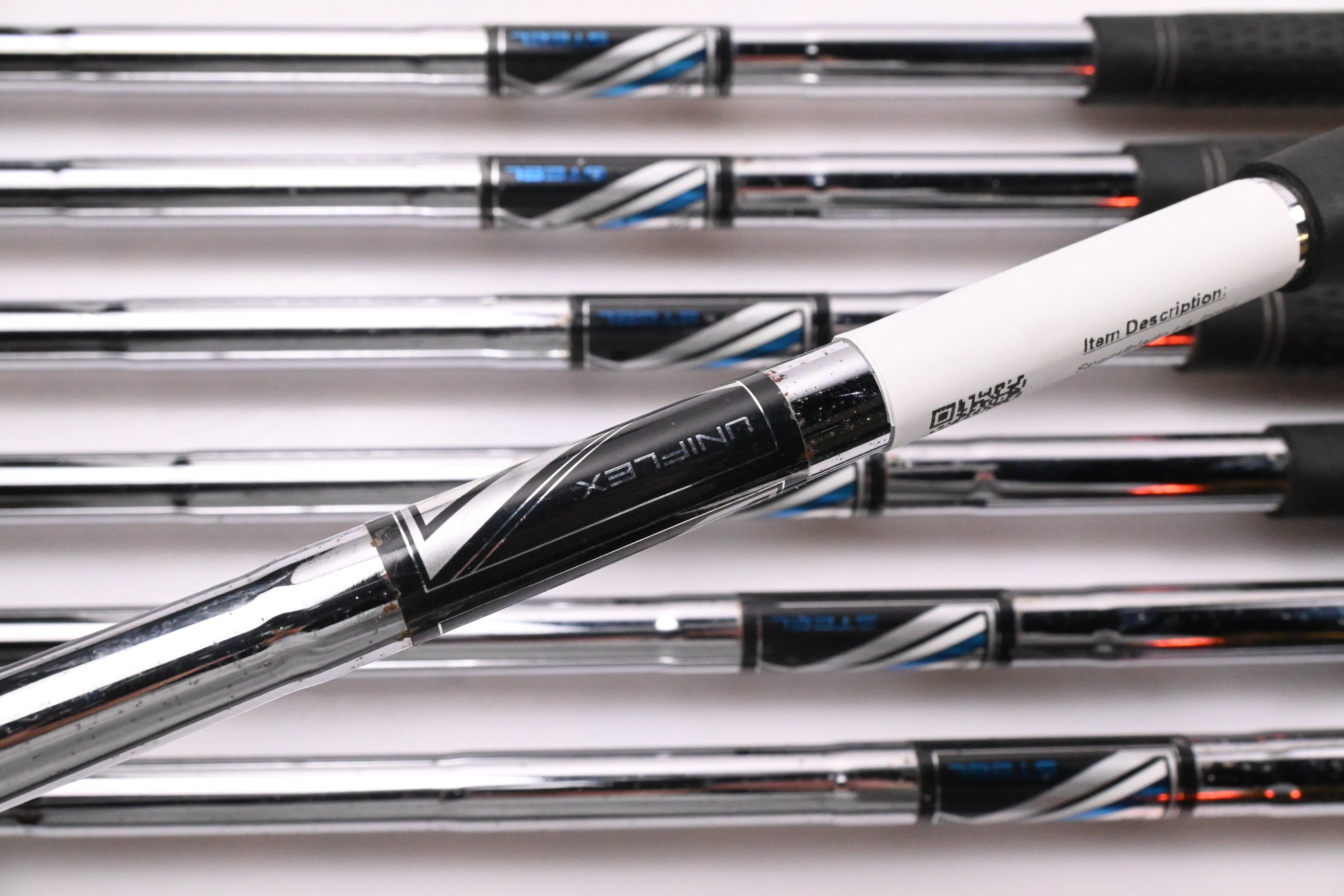 Left Hand Taylormade Speedblade HL Irons / 5-PW+SW / Uniflex Speedblade Shafts