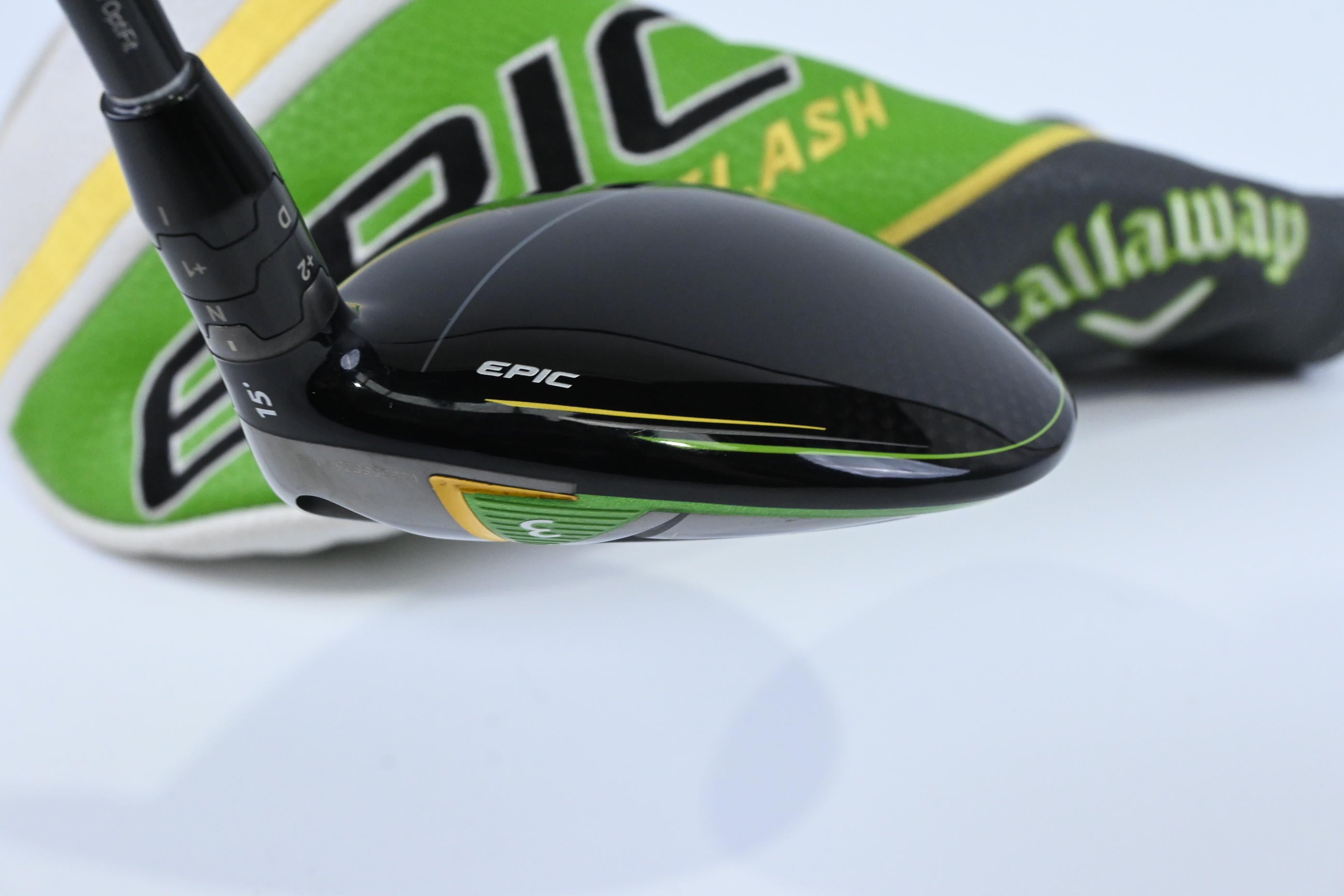 Ladies Callaway Epic Flash #3 Wood / 15 Degree / Ladies Flex Evenflow 45 Shaft