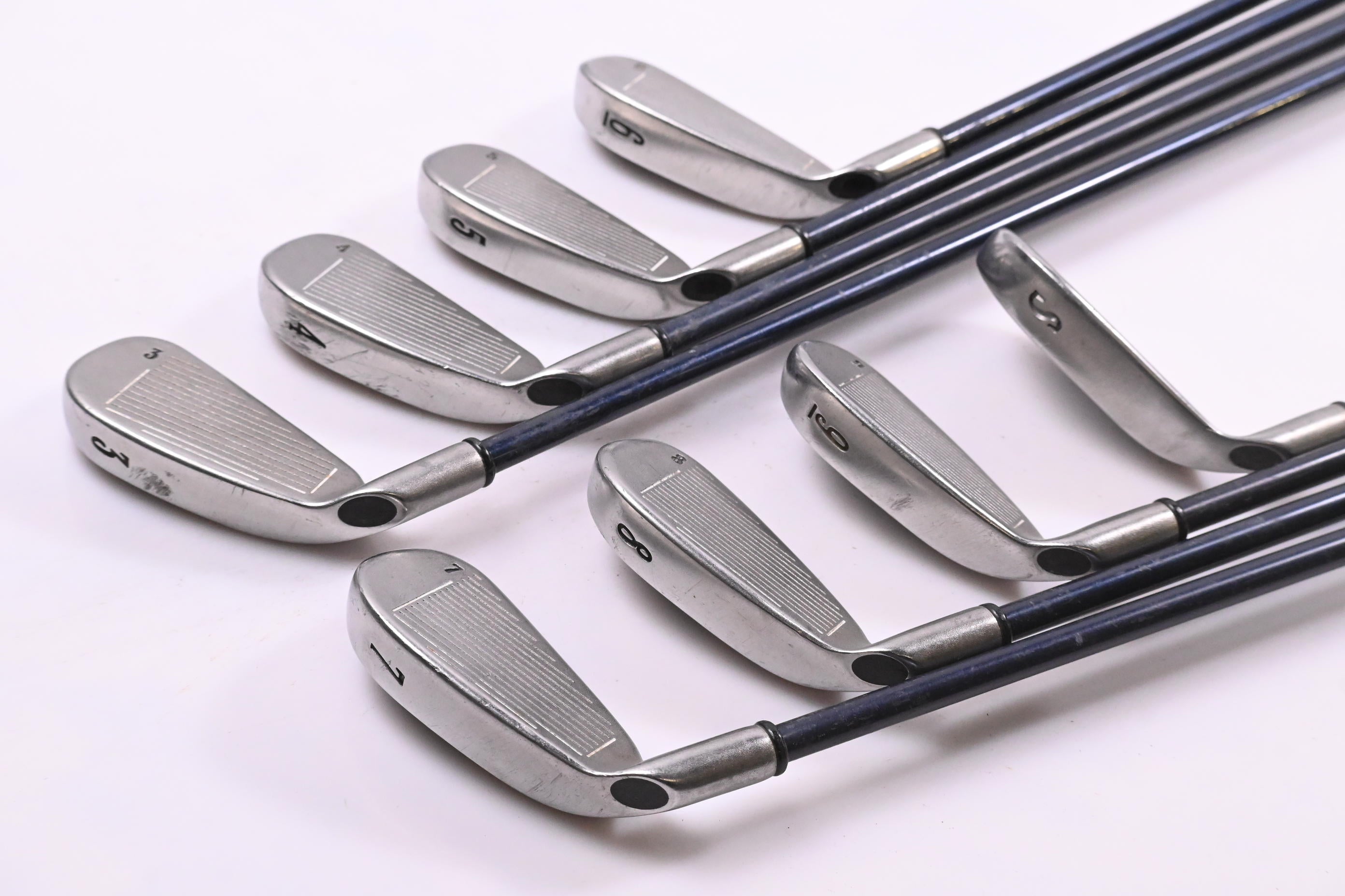 Callaway Big Bertha X-12 Irons / 3-9i+SW / Regular Flex RCH 99 Shafts