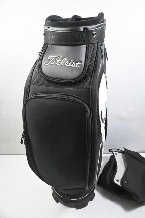 Titleist Tour Series Midsize Tour Bag / 6-Way Divider / Black, White