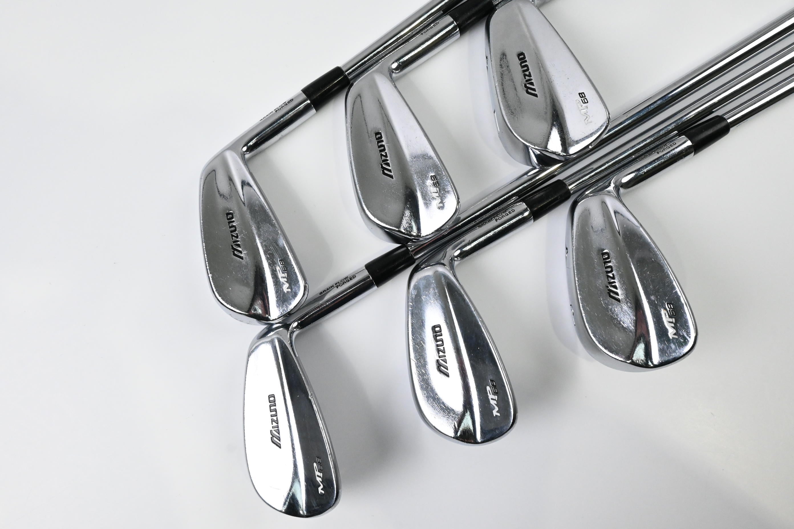 Mizuno MP-68 Irons / 5-PW / Stiff Flex Project X Rifle Shafts