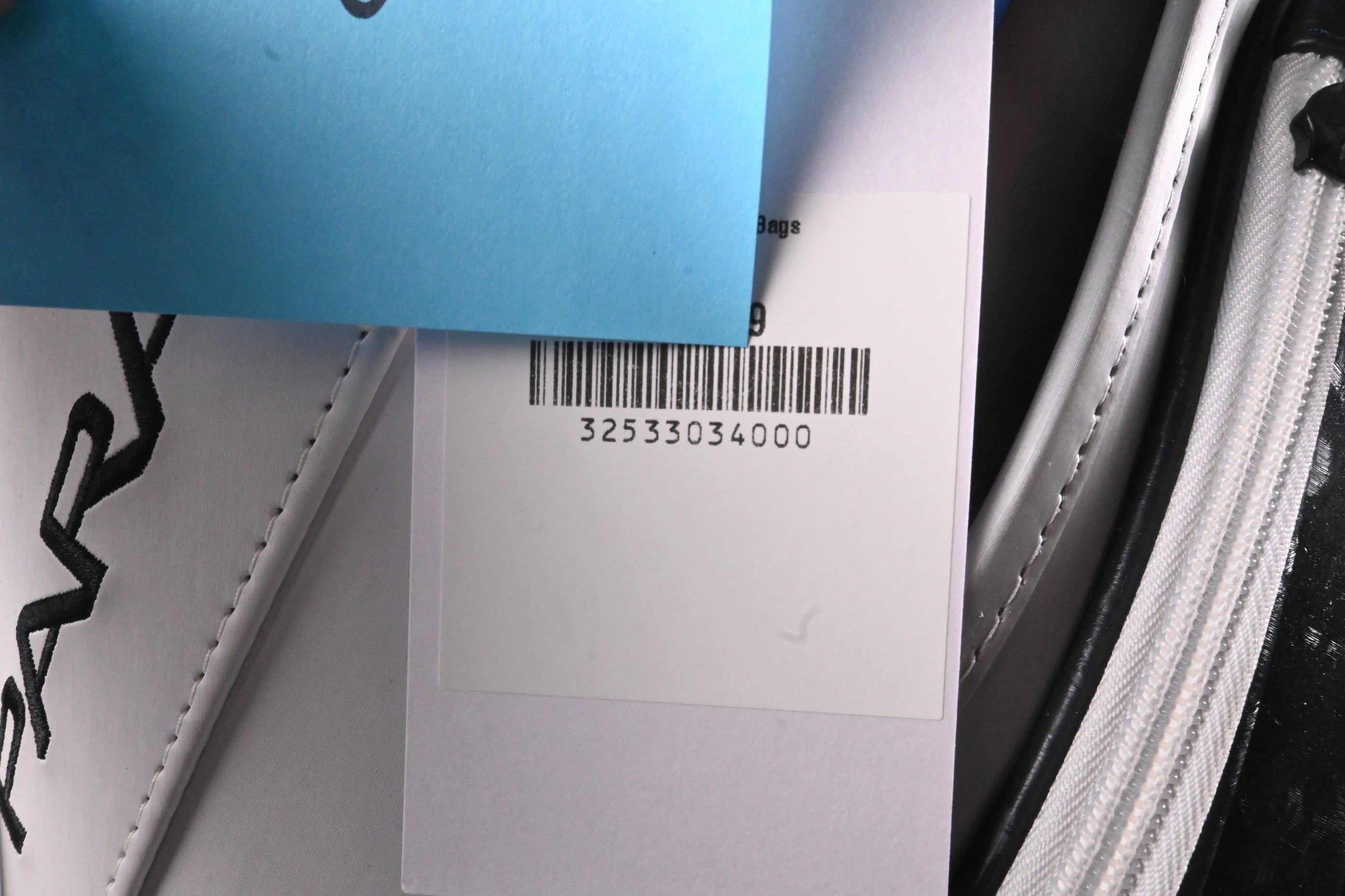 Callaway Paradym Ai Smoke Tour Bag / 6-Way Divider / White, Blue, Grey