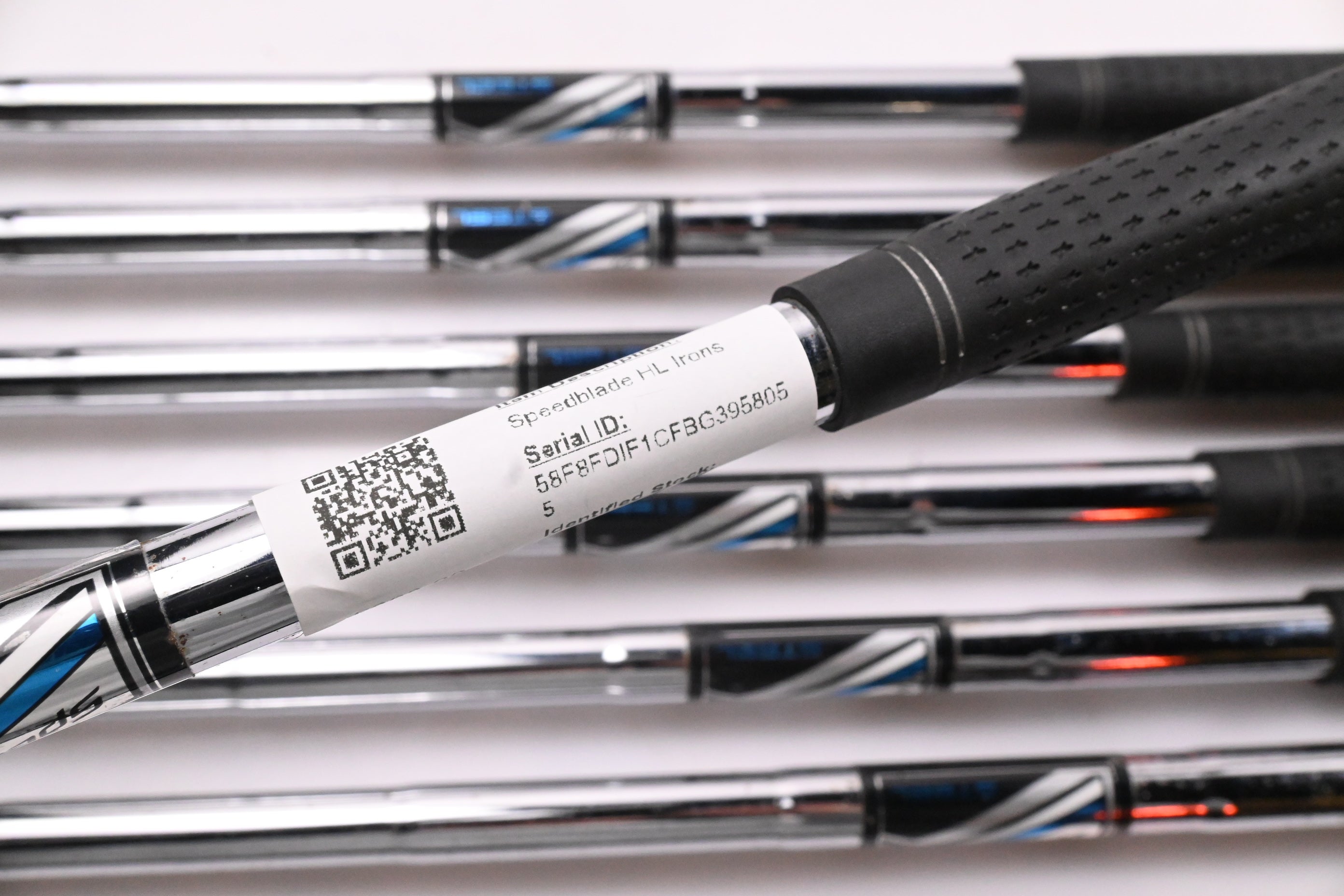 Left Hand Taylormade Speedblade HL Irons / 5-PW+SW / Uniflex Speedblade Shafts