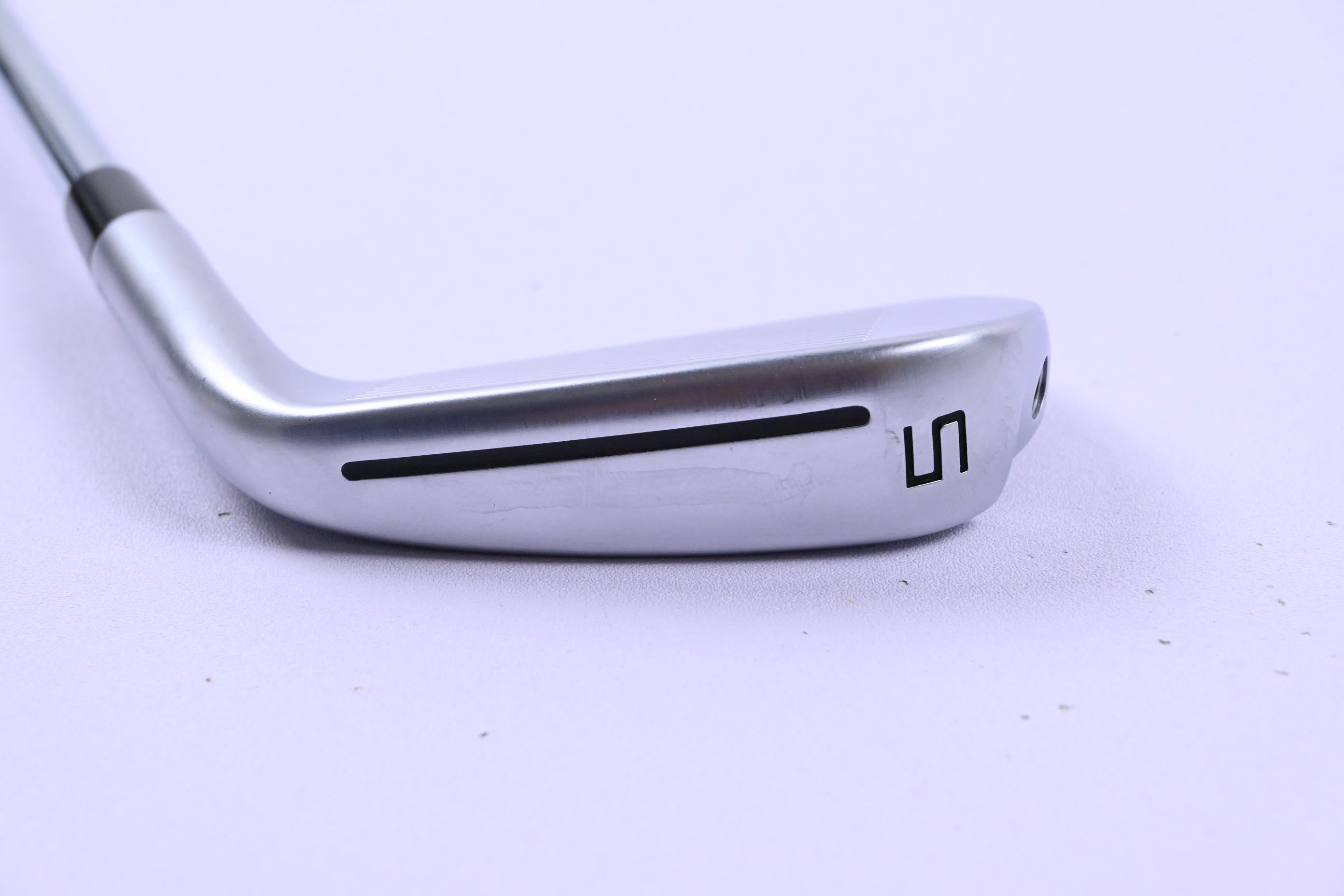 Left Hand Taylormade P790 2021 #5 Iron / 23.5 Degree / Stiff Flex KBS Tour Shaft