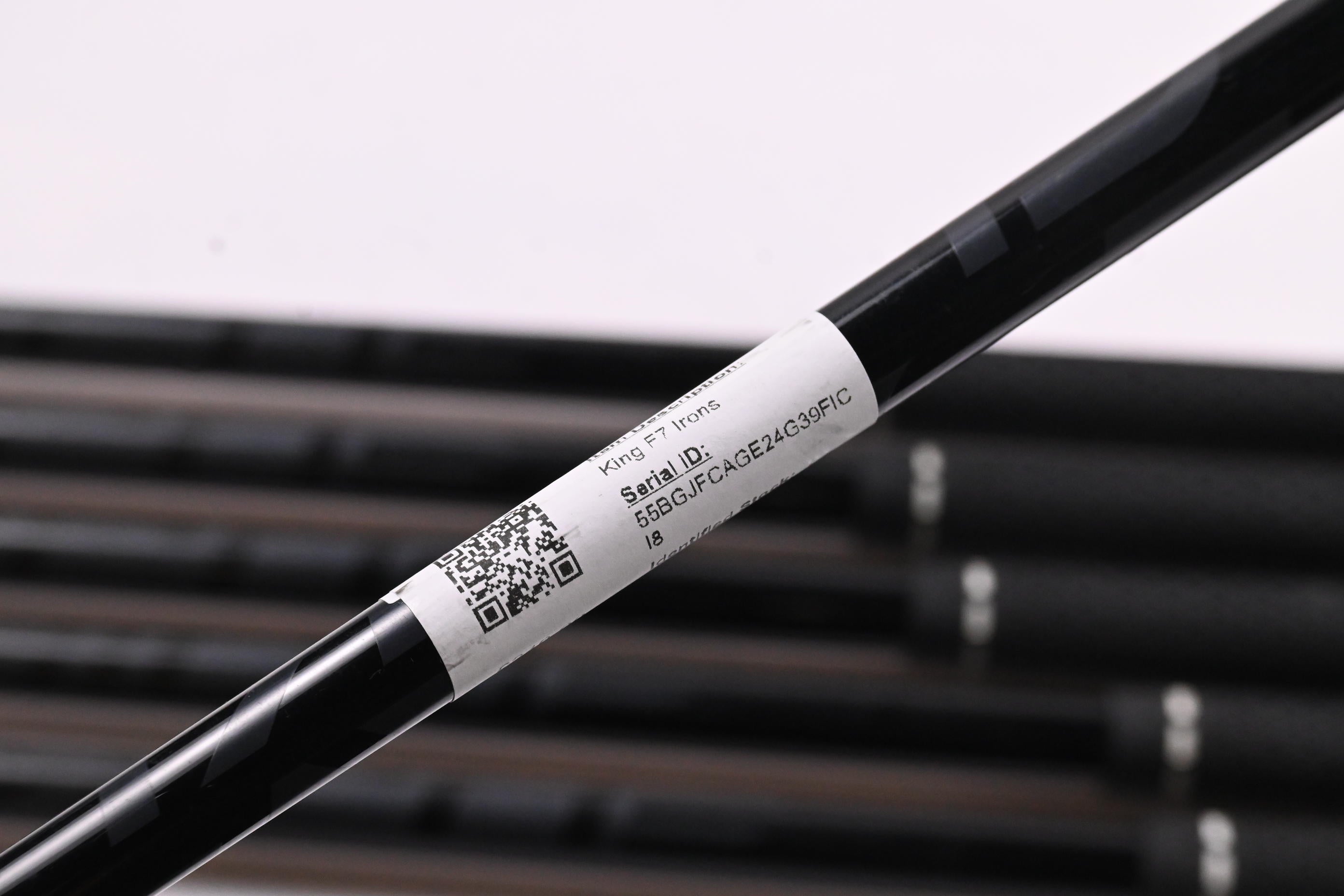 Cobra King F7 Irons / 6-PW+SW / Senior Flex Fujikura Pro 63 Shafts
