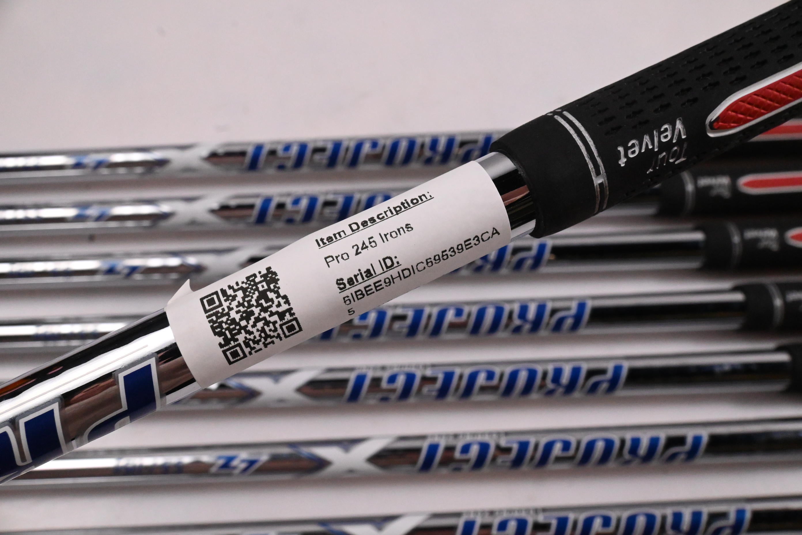 Mizuno Pro 245 Irons / 4-PW+GW / Regular Flex Project X LZ 115 Shafts