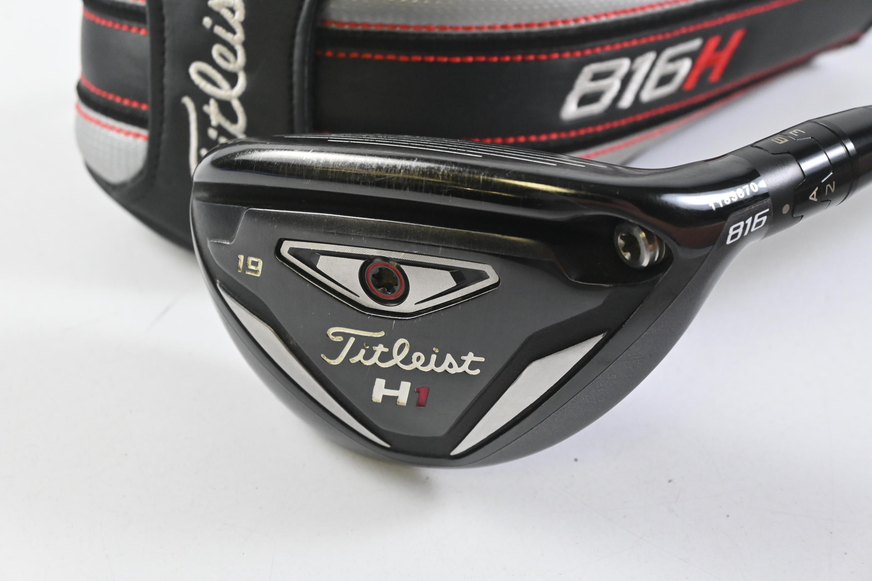 Titleist 816 H1 #3 Hybrid / 19 Degree / Stiff Flex Aldila Rogue 95 MSI Black 85