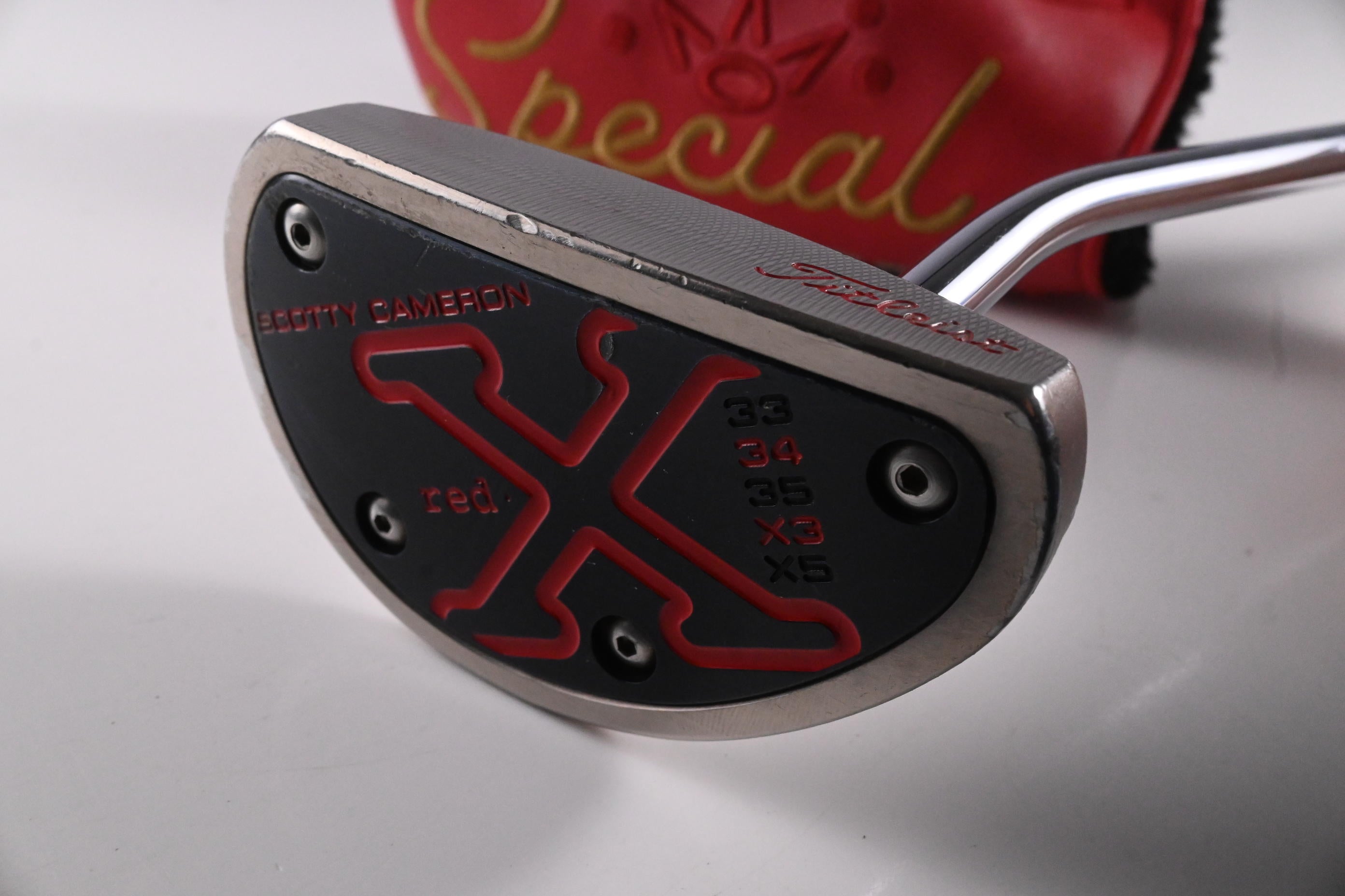 Scotty Cameron Red X3 Putter / 34 Inch