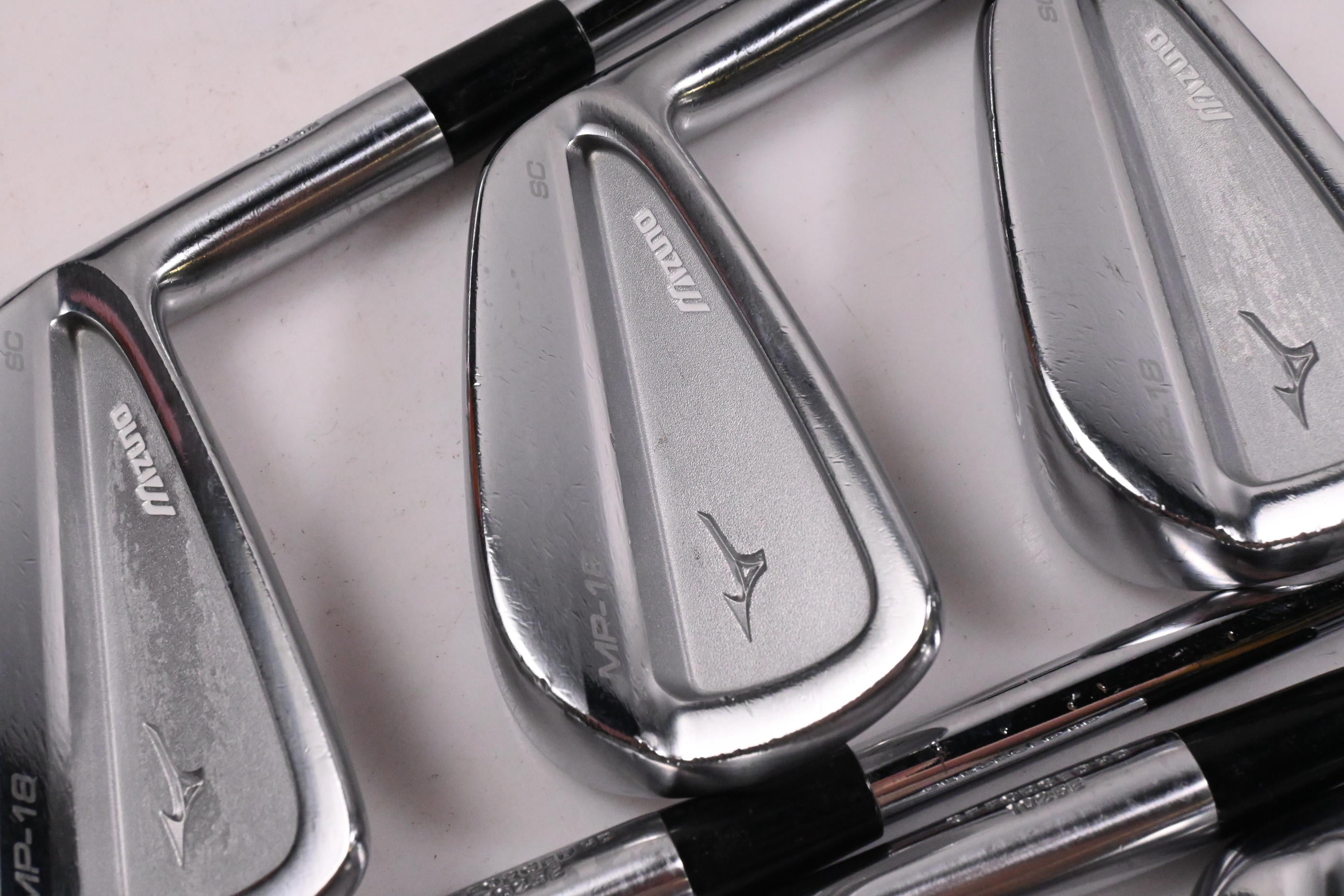 Mizuno MP-18 SC/MB Irons / 4-PW / Stiff Flex KBS Tour 90 Shafts