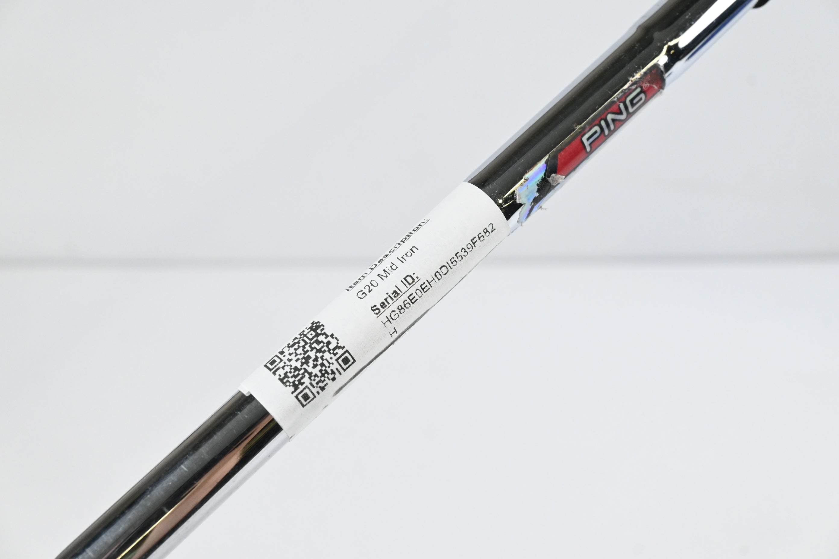 Ping G20 #5 Iron / 26 Degree / Blue Dot / Regular Flex Ping CFS Shaft