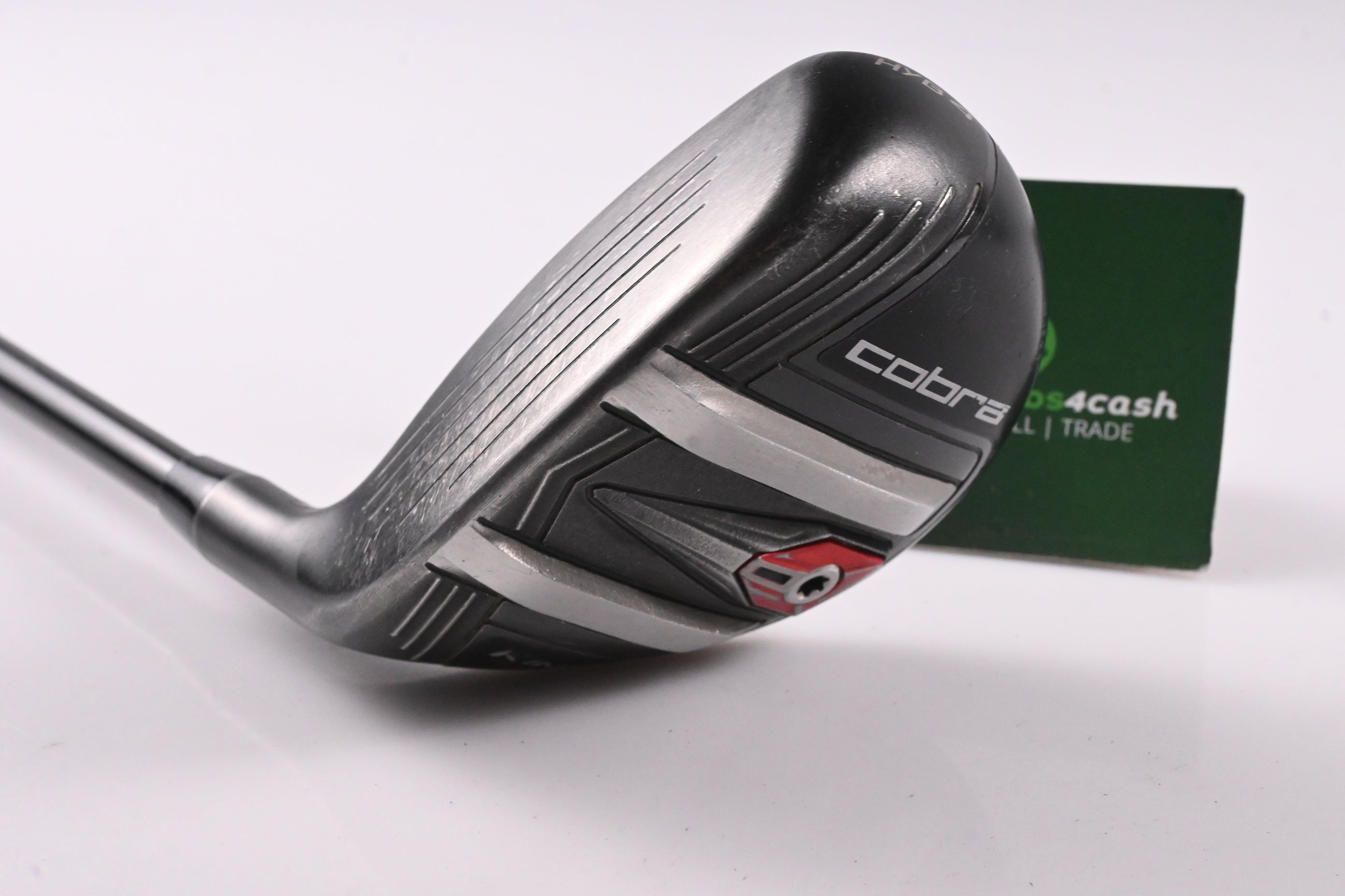 Left Hand Cobra King F9 #4 Hybrid / 21 Degree / Regular Flex Fujikura Atmos 7