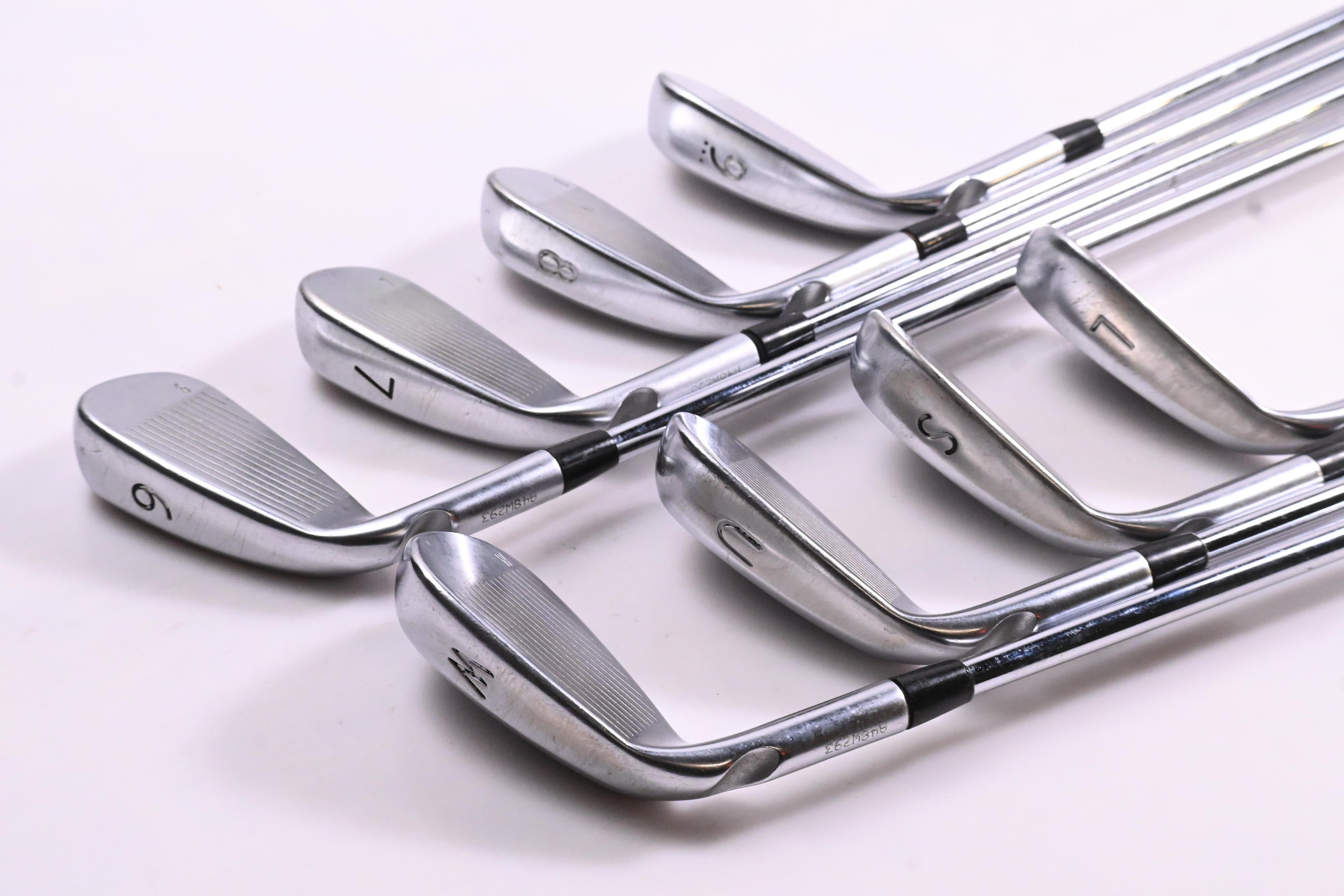 Ping G400 Irons / 6-PW+UW+SW+LW / Blue Dot / Regular Flex Ping AWT 2.0 Shafts