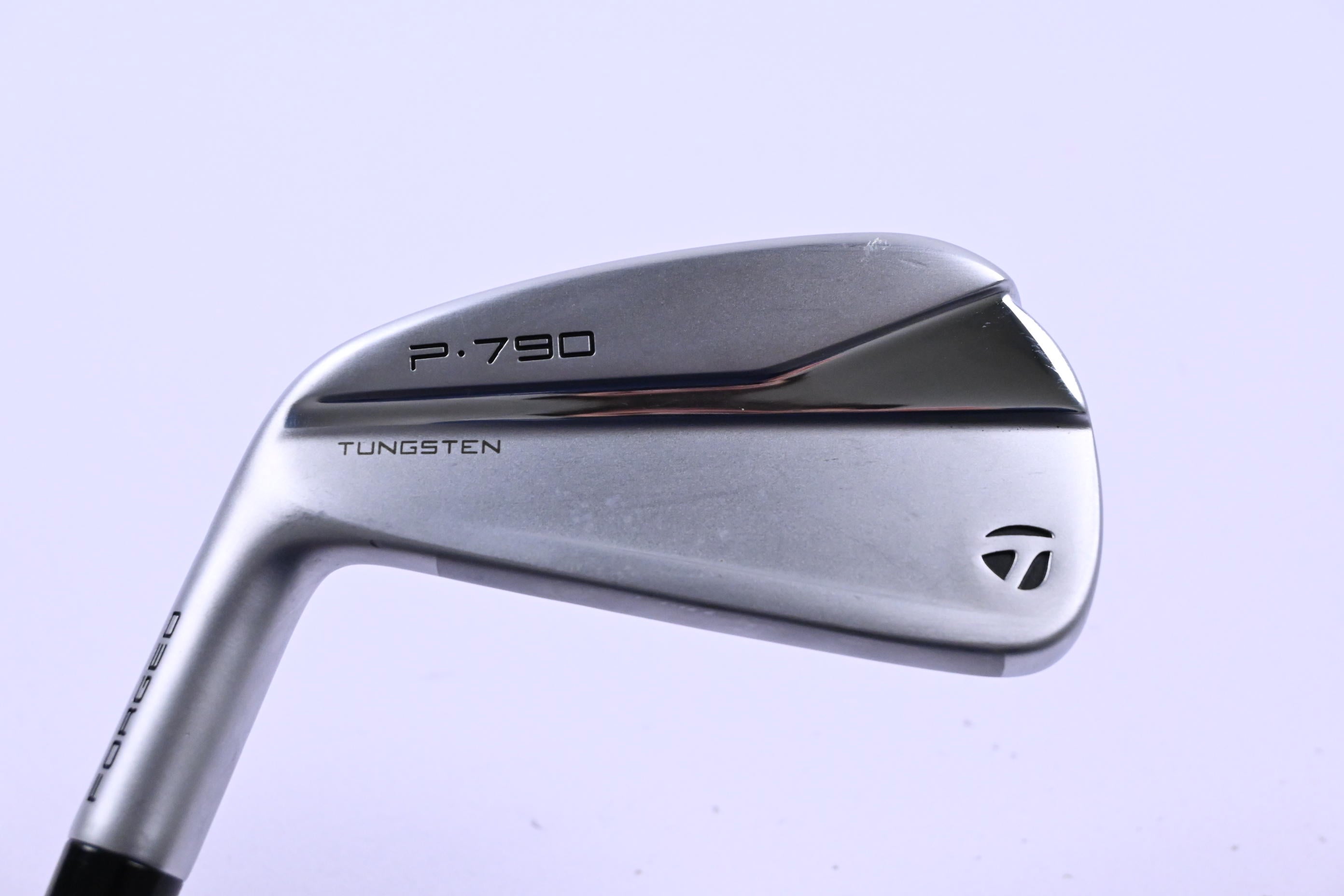 Left Hand Taylormade P790 2021 #4 Iron / 21 Degree / Stiff Flex KBS Tour Shaft