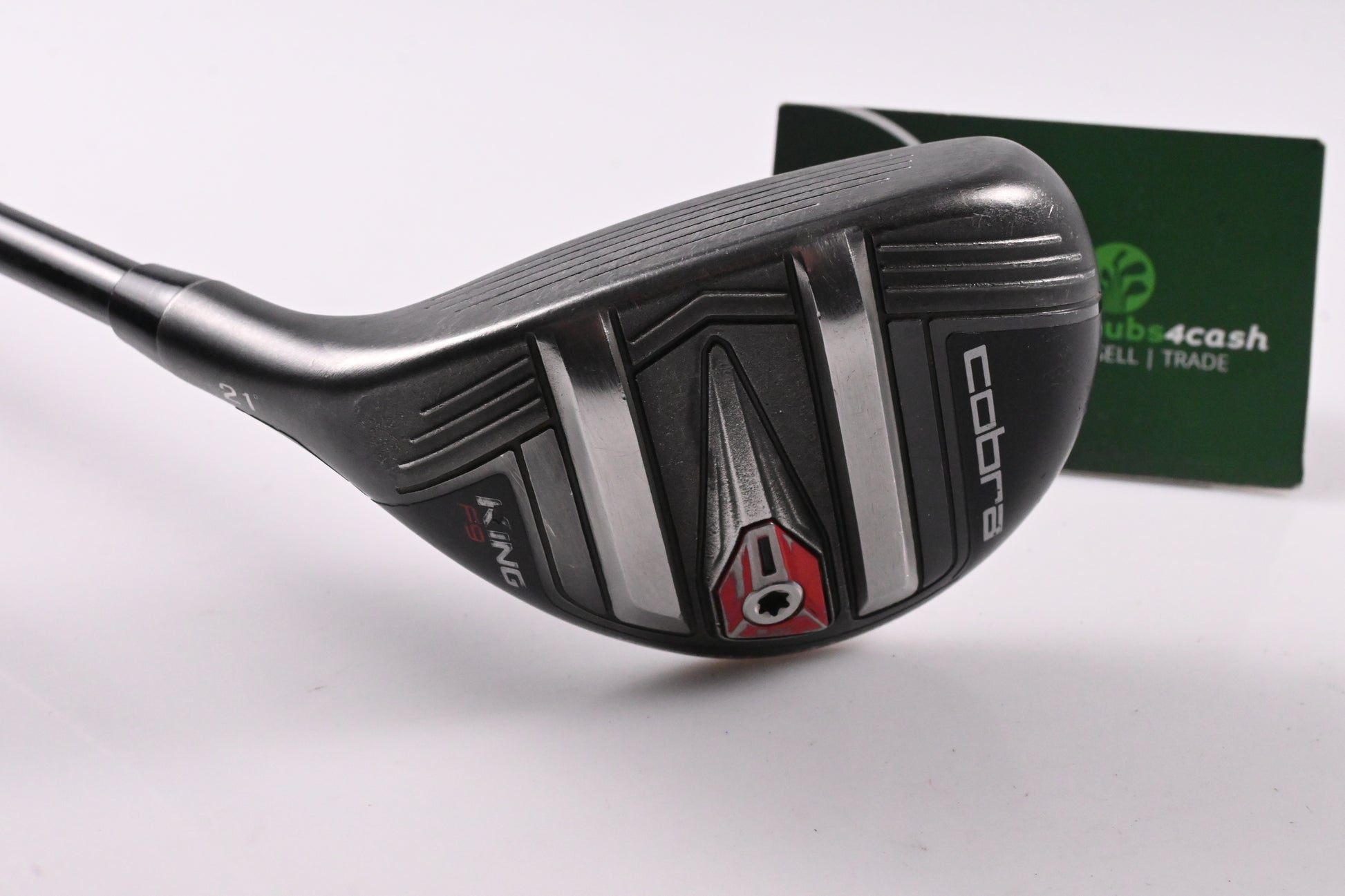 Left Hand Cobra King F9 #4 Hybrid / 21 Degree / Regular Flex Fujikura Atmos 7