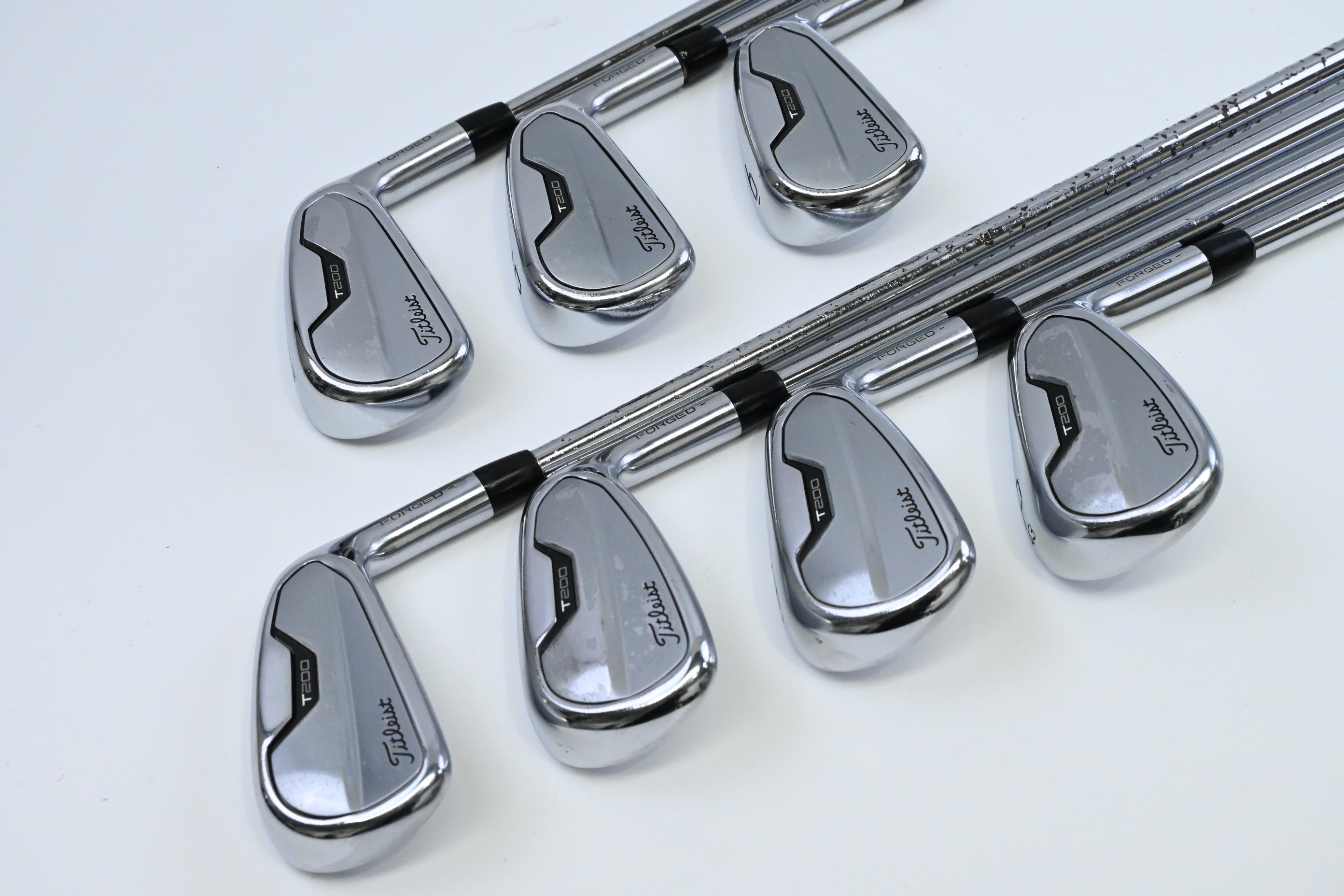 Titleist T200 2021 Irons / 4-PW / Stiff Flex Project X Rifle Shafts