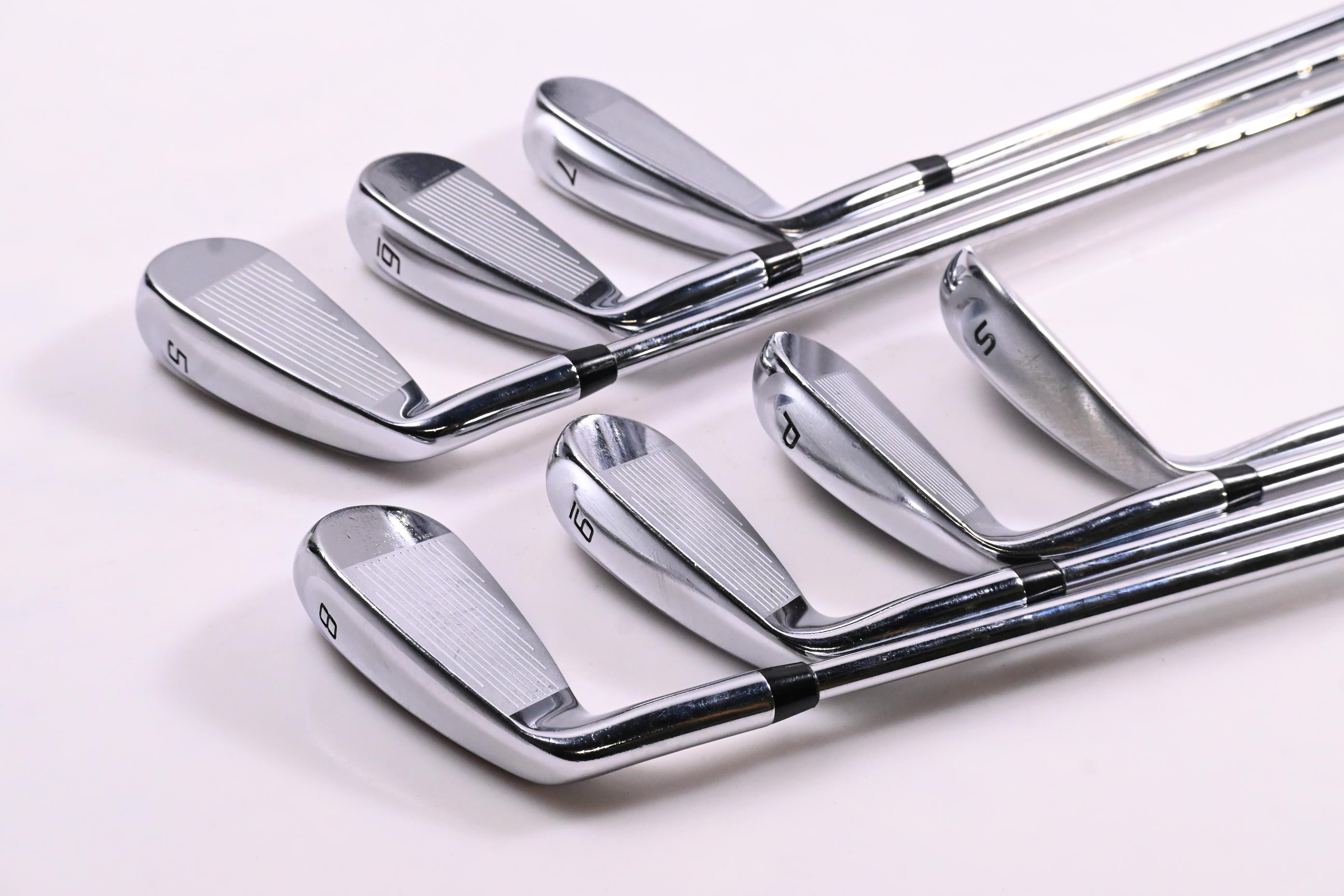 Cobra King F9 Irons / 5-PW+SW / Regular Flex KBS Tour 90 Shafts
