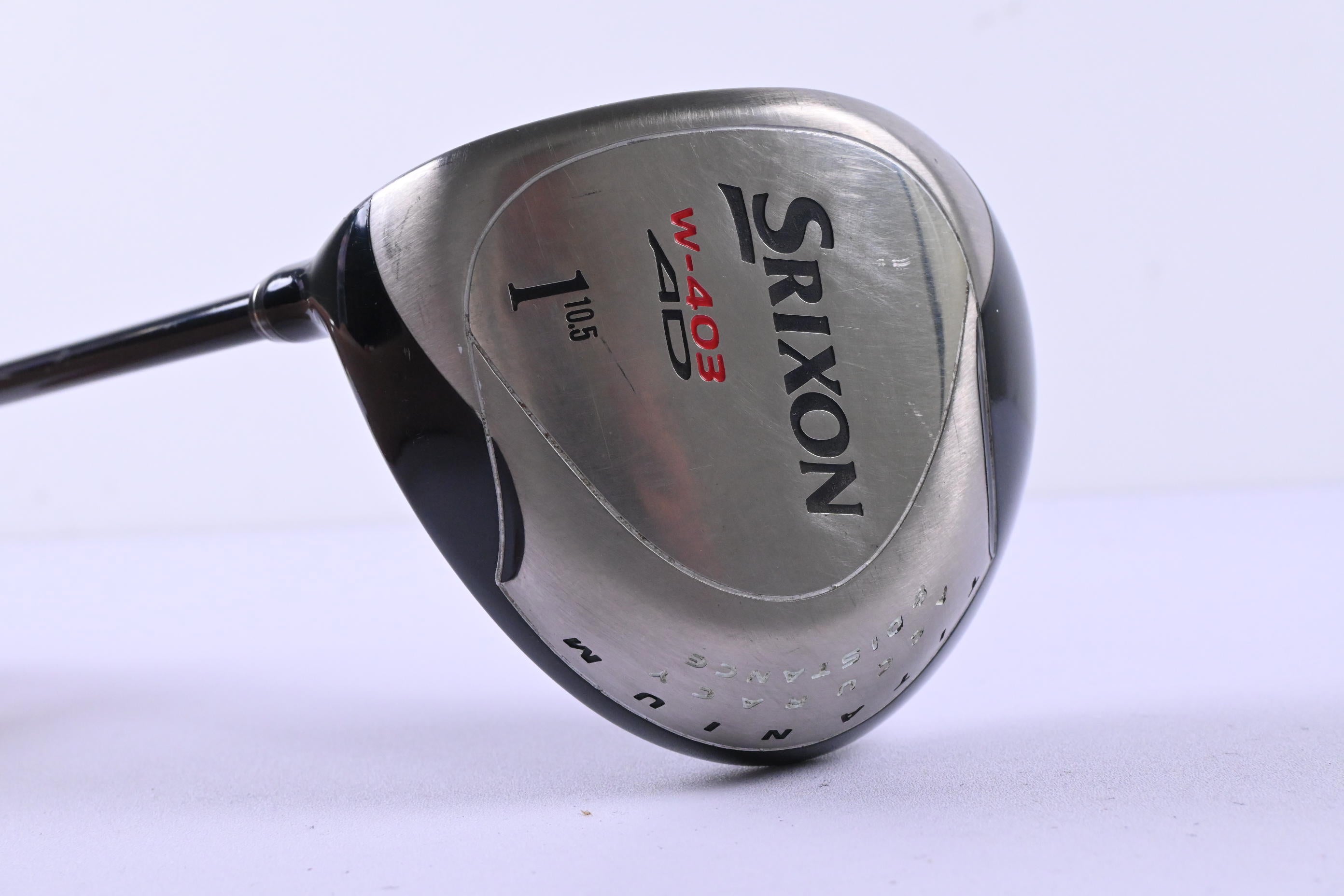 Left Hand Srixon W-403 AD Driver / 10.5 Degree / Stiff Flex Srixon SV-3000 Shaft