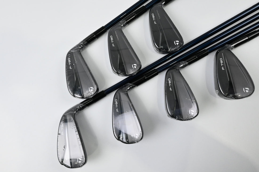 Taylormade P790 Phantom Black Irons / 4-PW / Stiff Flex Fujikura Ventus Blue 7