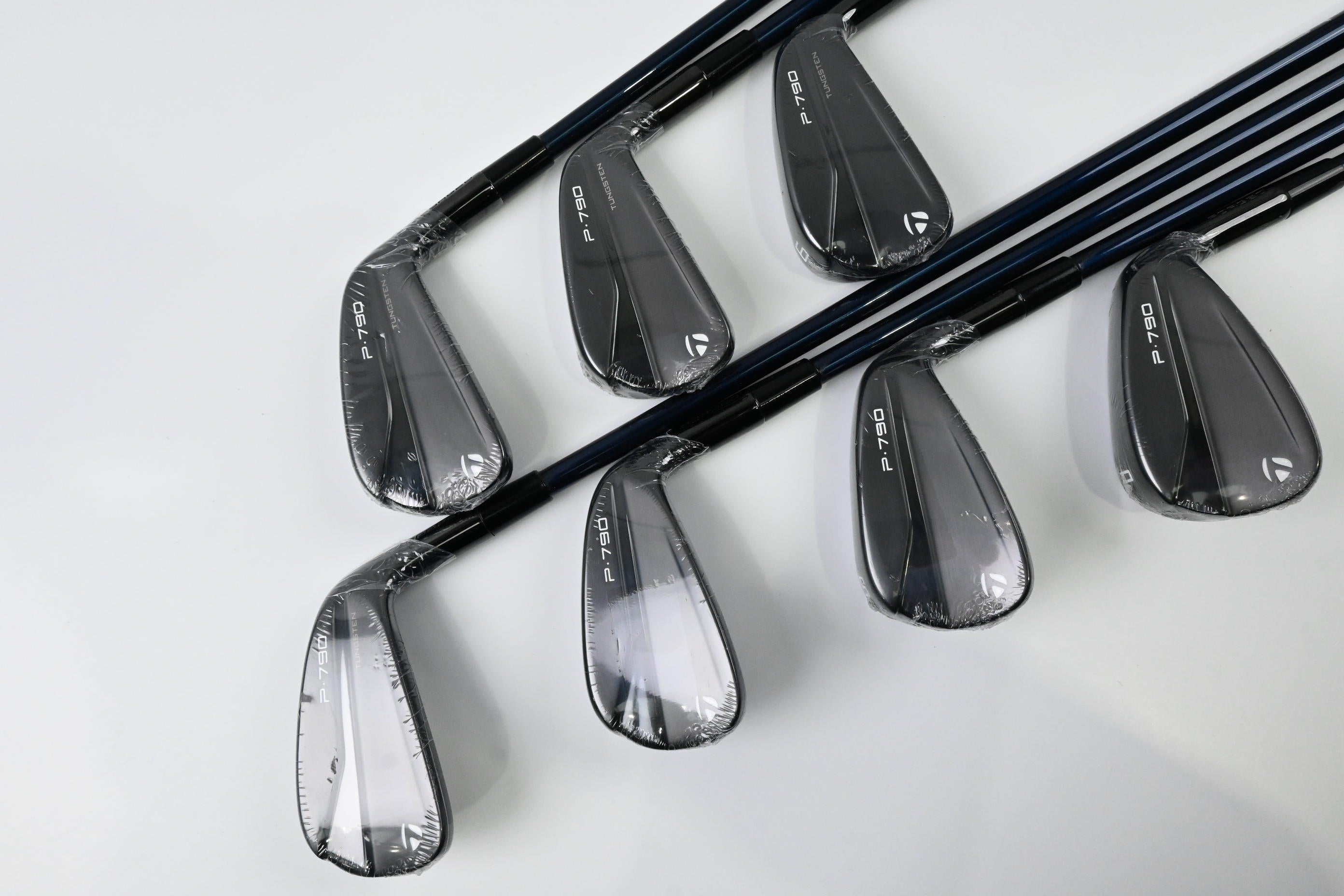 Taylormade P790 Phantom Black Irons / 4-PW / Stiff Flex Fujikura Ventus Blue 7