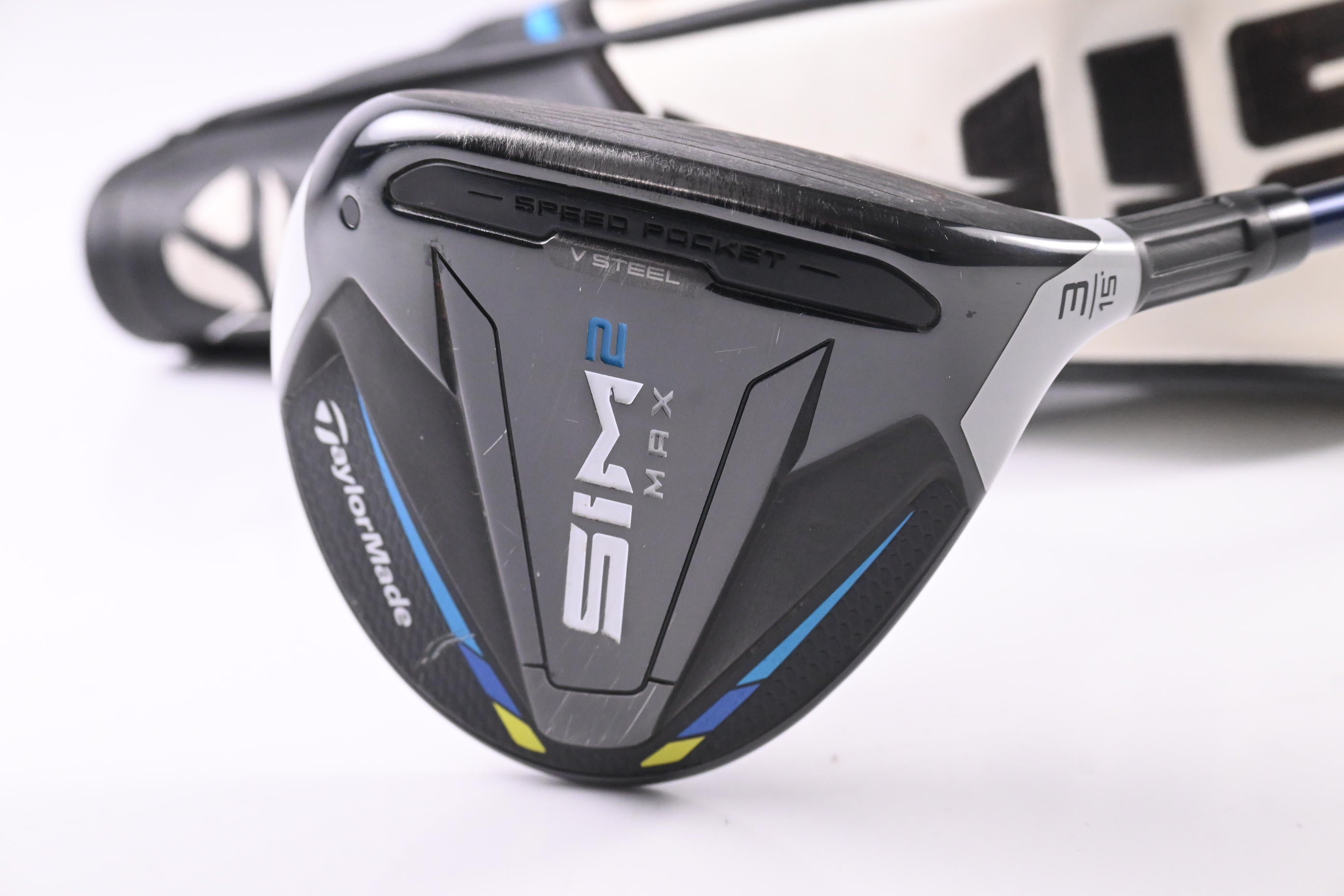Taylormade SIM2 Max #3 Wood / 15 Degree / Regular Flex Ventus Blue 5 Shaft