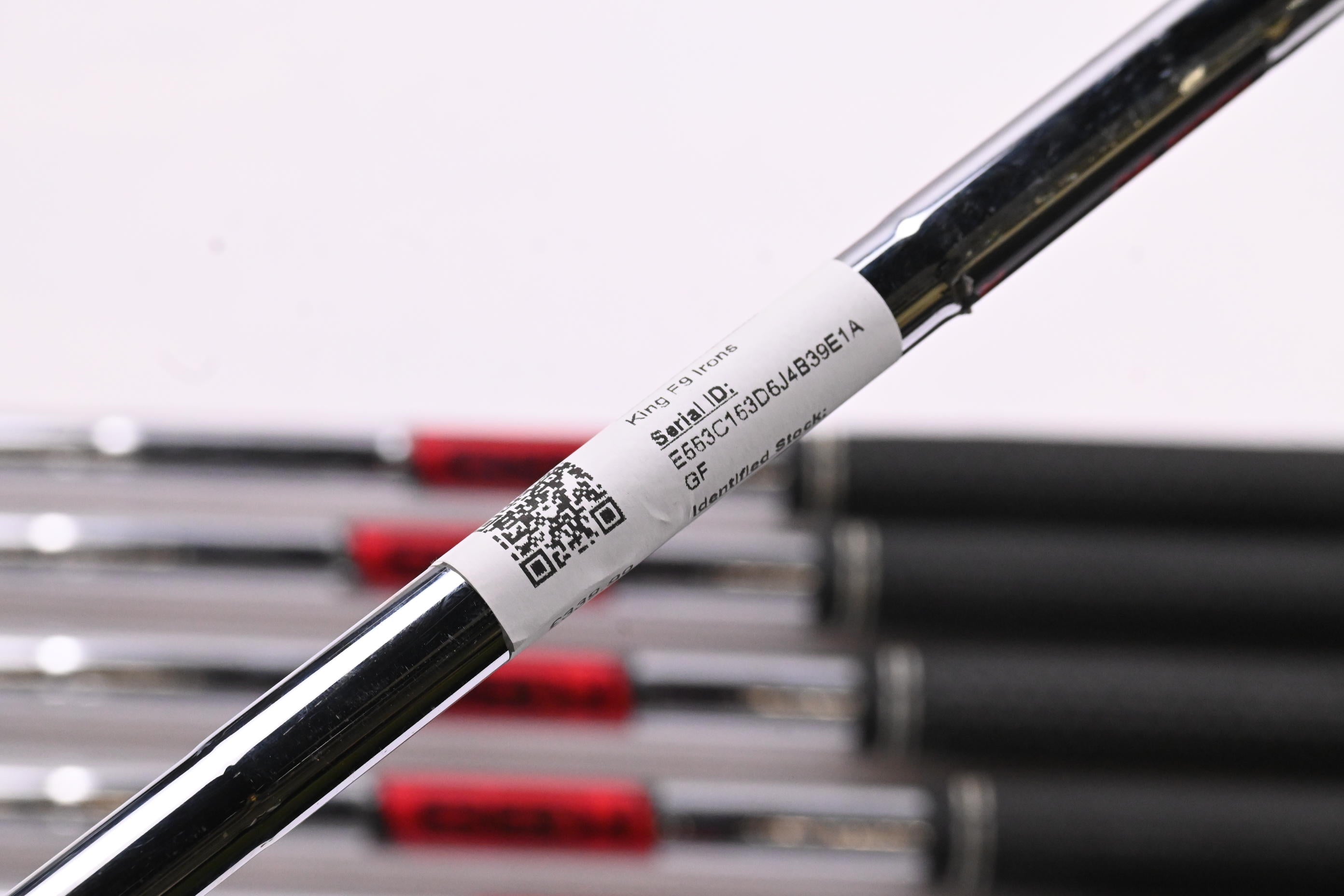 Cobra King F9 Irons / 5-PW+SW / Regular Flex KBS Tour 90 Shafts