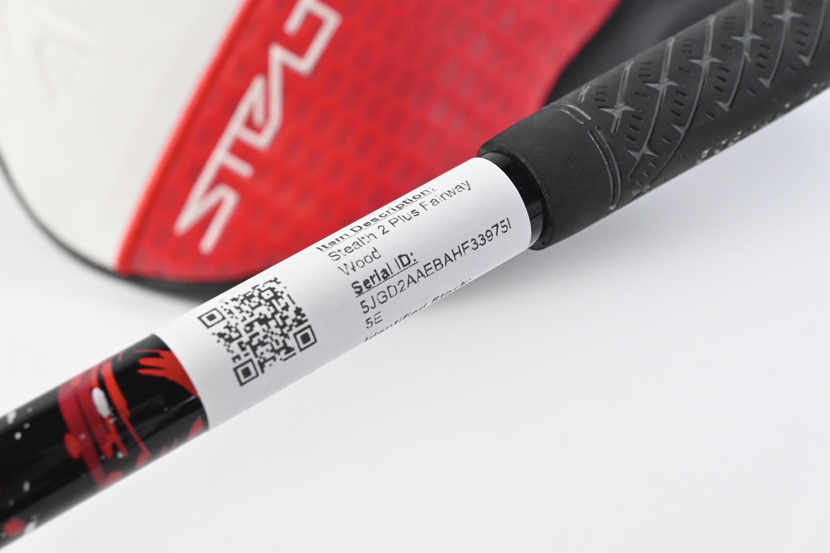 Taylormade Stealth 2 Plus #5 Wood / 18 Degree / Stiff Flex Kai'li Red 75 Shaft