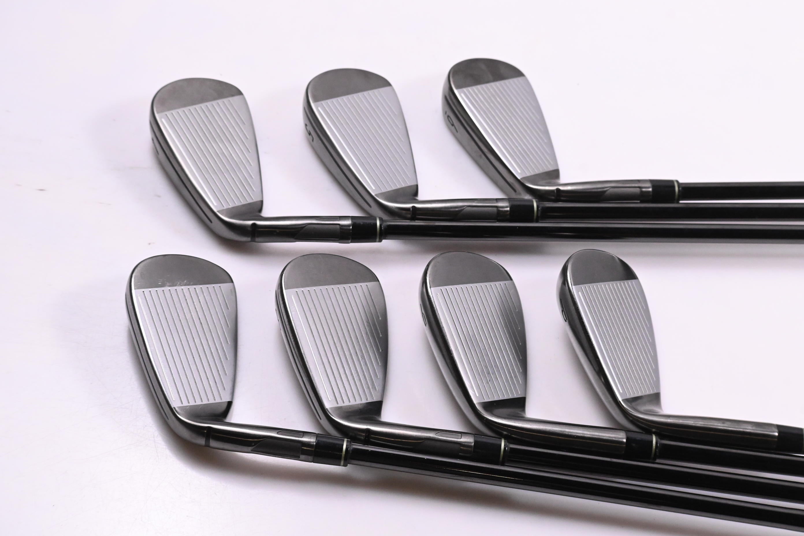 Taylormade Qi Gunmetal Edition Irons / 4-PW / Stiff Flex KBS MAX MT 85 Shafts
