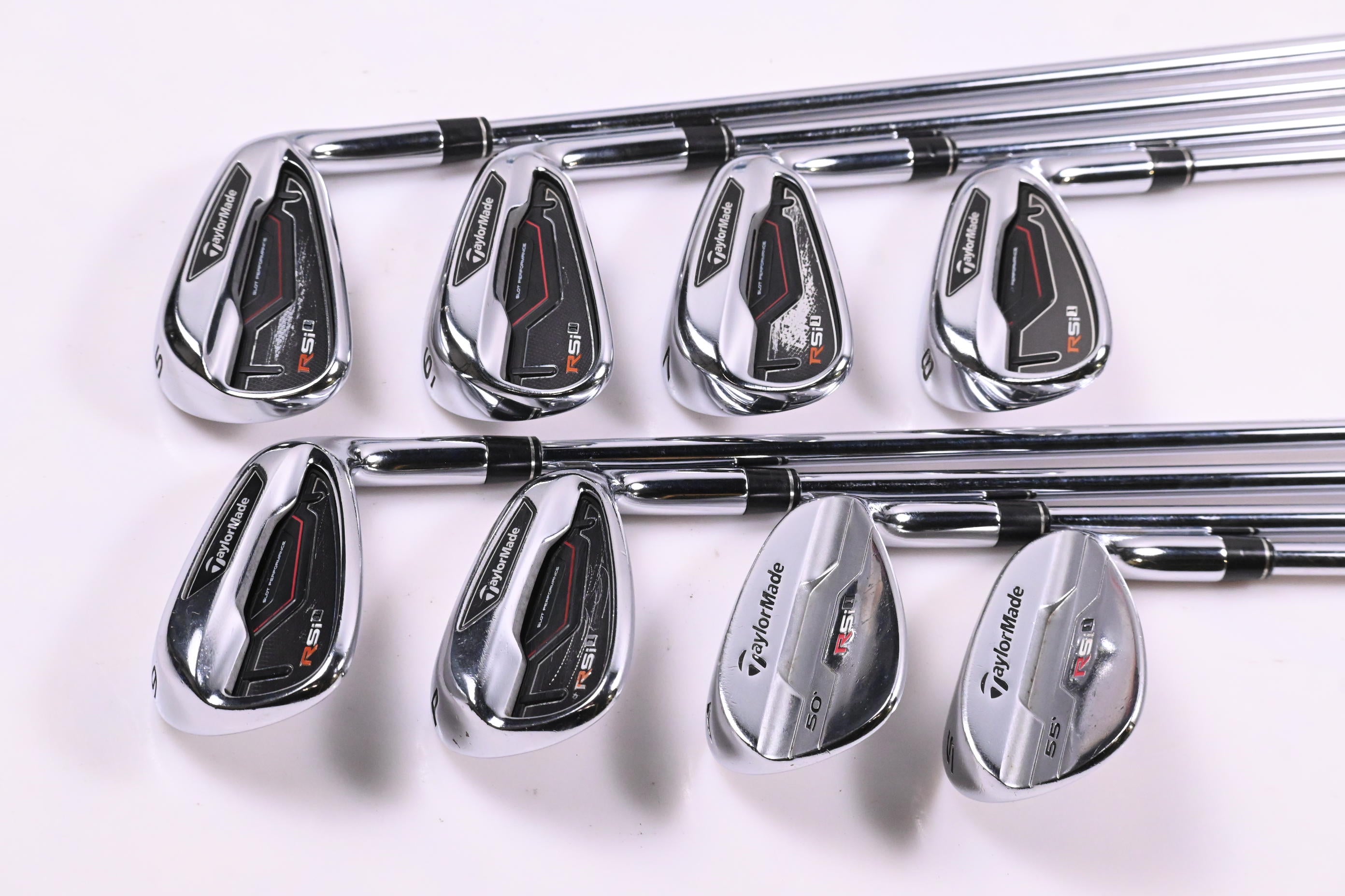 Taylormade RSi1 Irons / 5-PW+GW+SW / Regular Flex Reax 90 Shafts