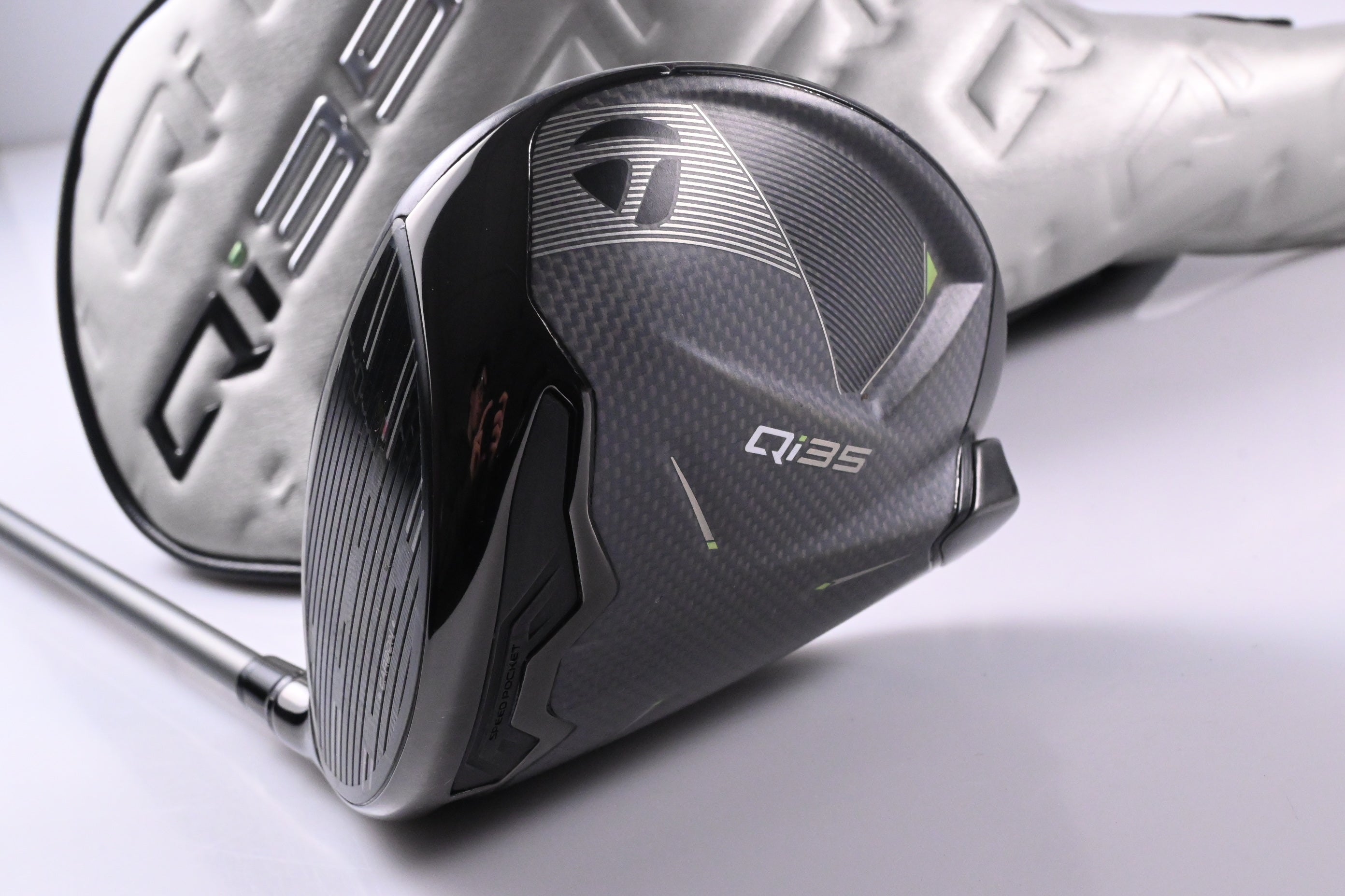 Left Hand Taylormade Qi35 Driver / 10.5 Degree / Regular Flex Air Speeder 50