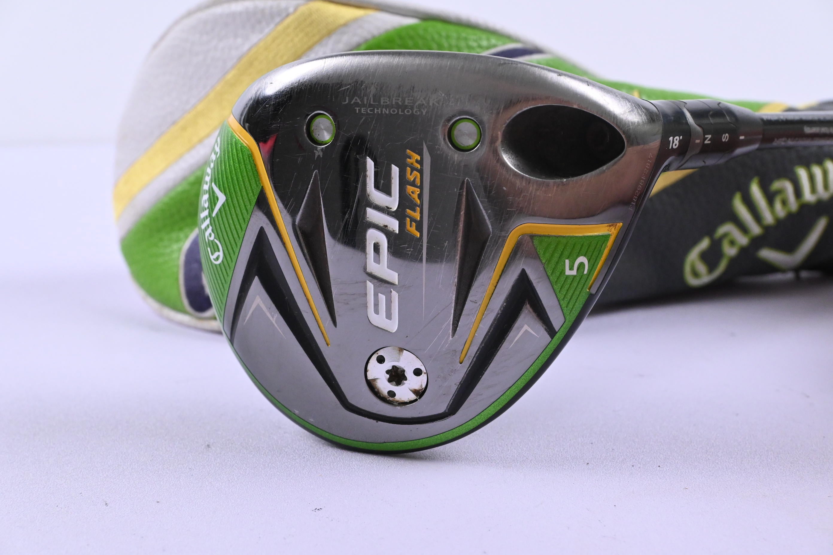 Callaway Epic Flash #5 Wood / 18 Degree / Stiff Flex Tensei AV Blue 75 Shaft