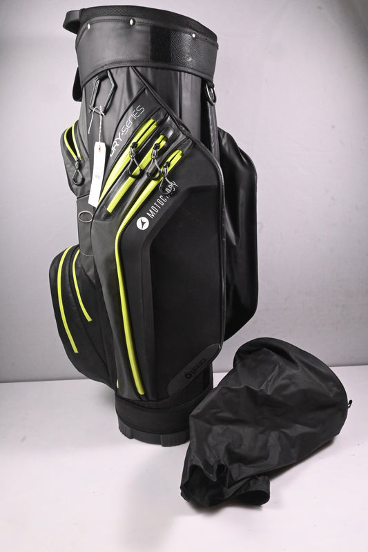 Motocaddy Dry Series Cart Bag / 14-Way Divider / Black, Grey, Green
