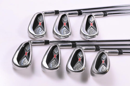 Callaway X Hot 2019 Irons / 5-PW+SW / Regular Flex XP 85 R300 Shafts