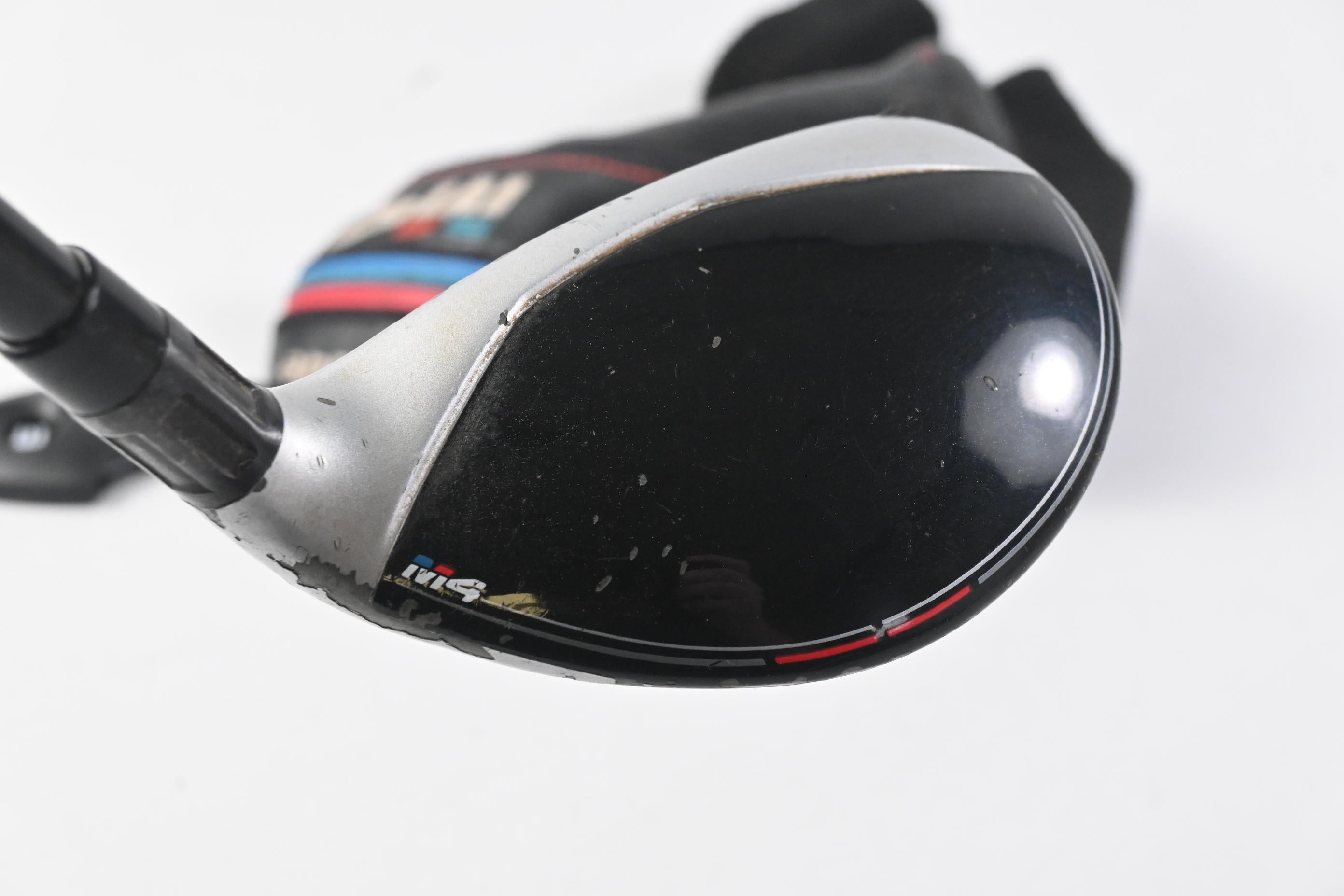 Taylormade M4 #4 Hybrid / 22 Degree / Stiff Flex Fujikura Atmos Red 7 Shaft
