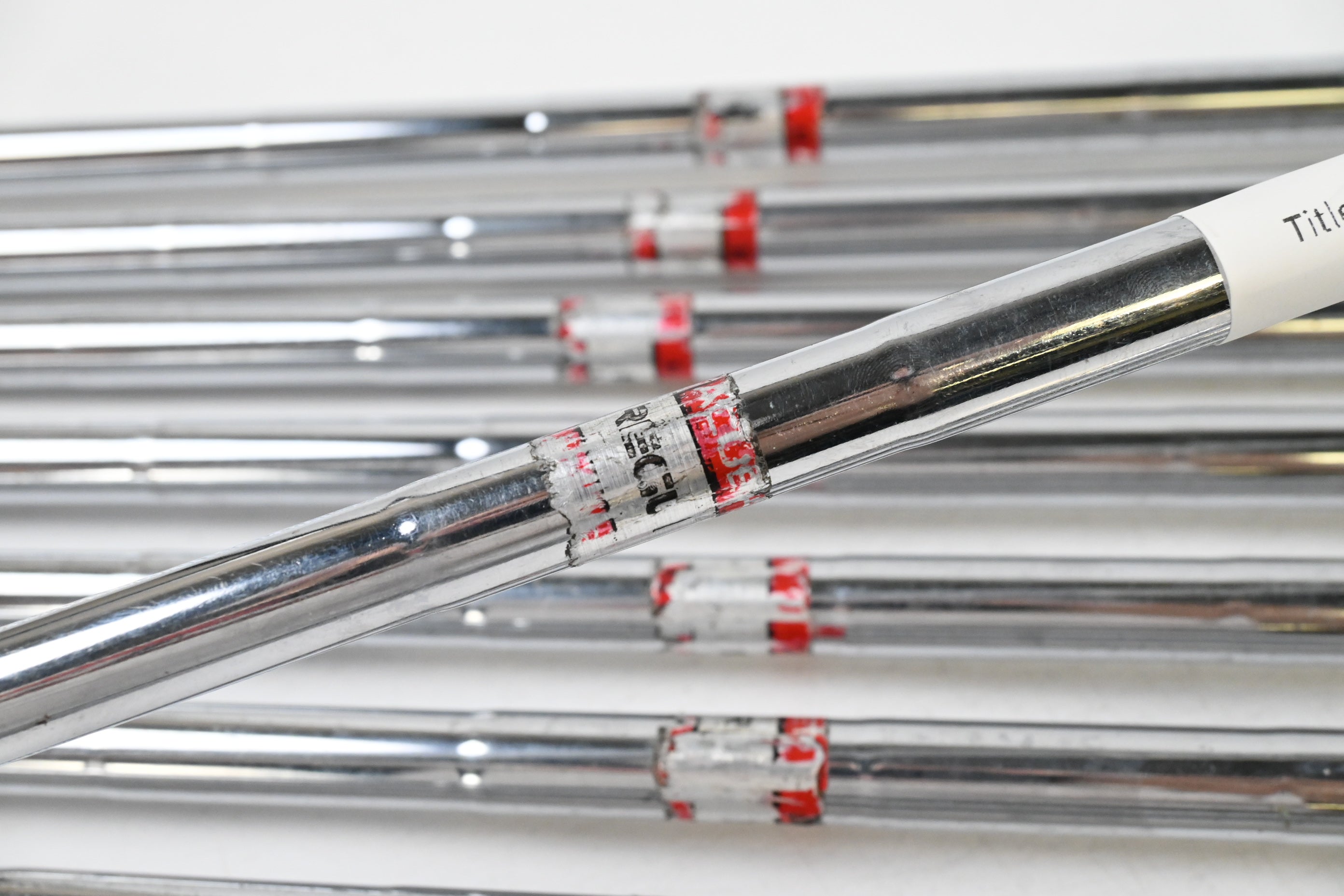 Titleist Acushnet 100 Irons / 3-PW / Stiff Flex Steel Shafts