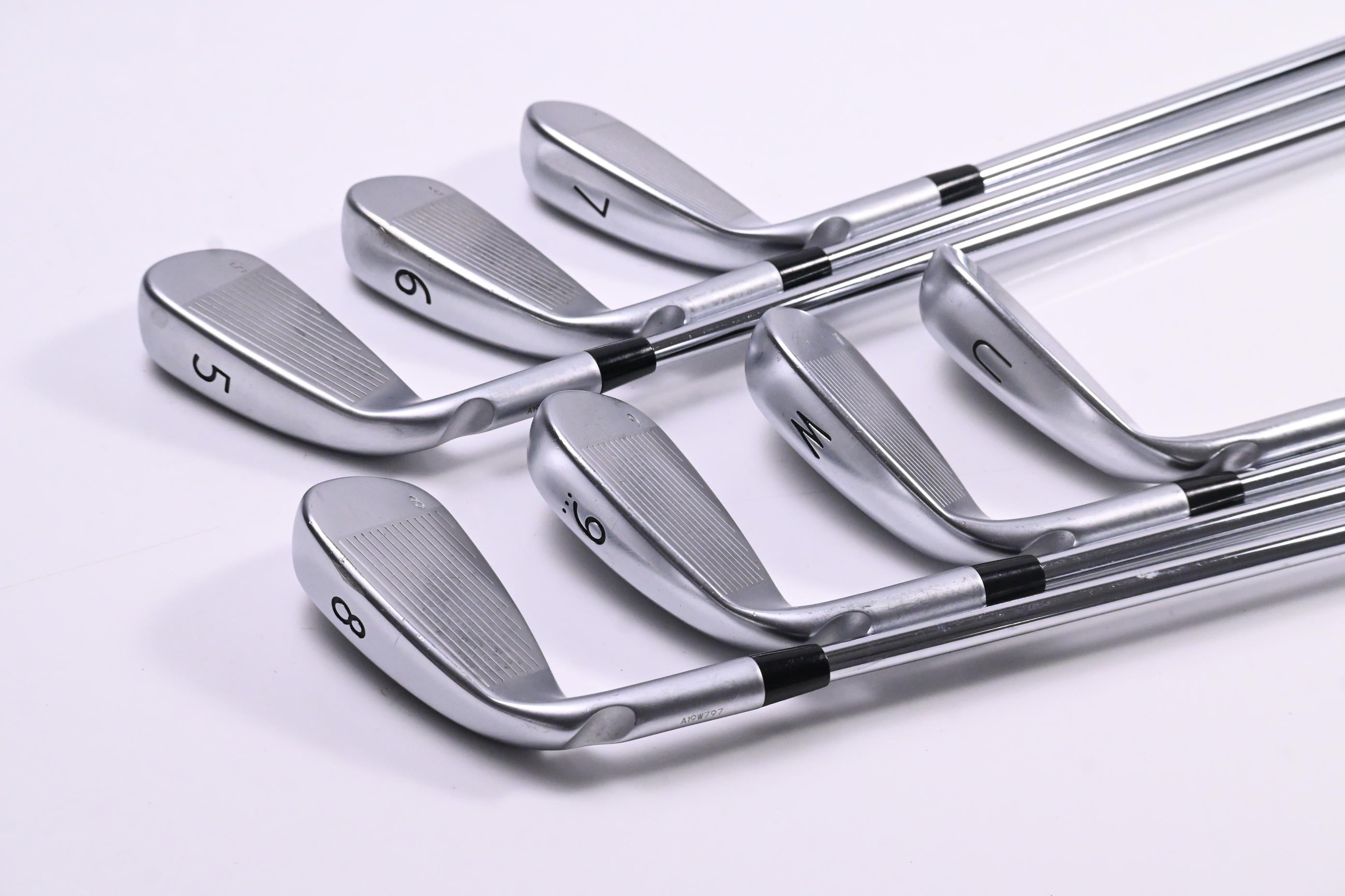 Ping G400 Irons / 5-PW+GW / Blue Dot / Regular Flex Ping AWT 2.0 Shafts