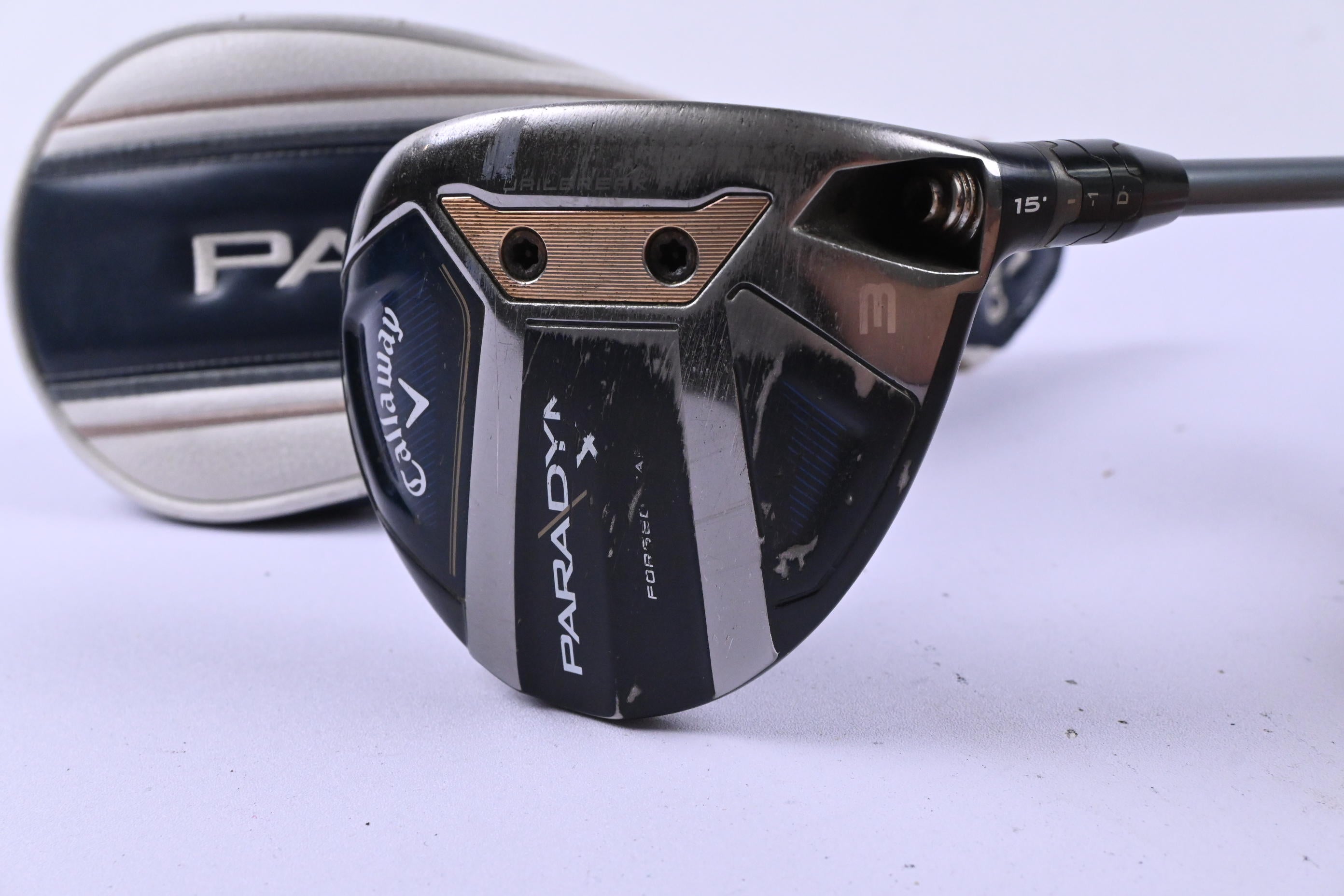 Callaway Paradym X #3 Wood / 15 Degree / Stiff Flex HZRDUS Gen4 Silver 60 Shaft