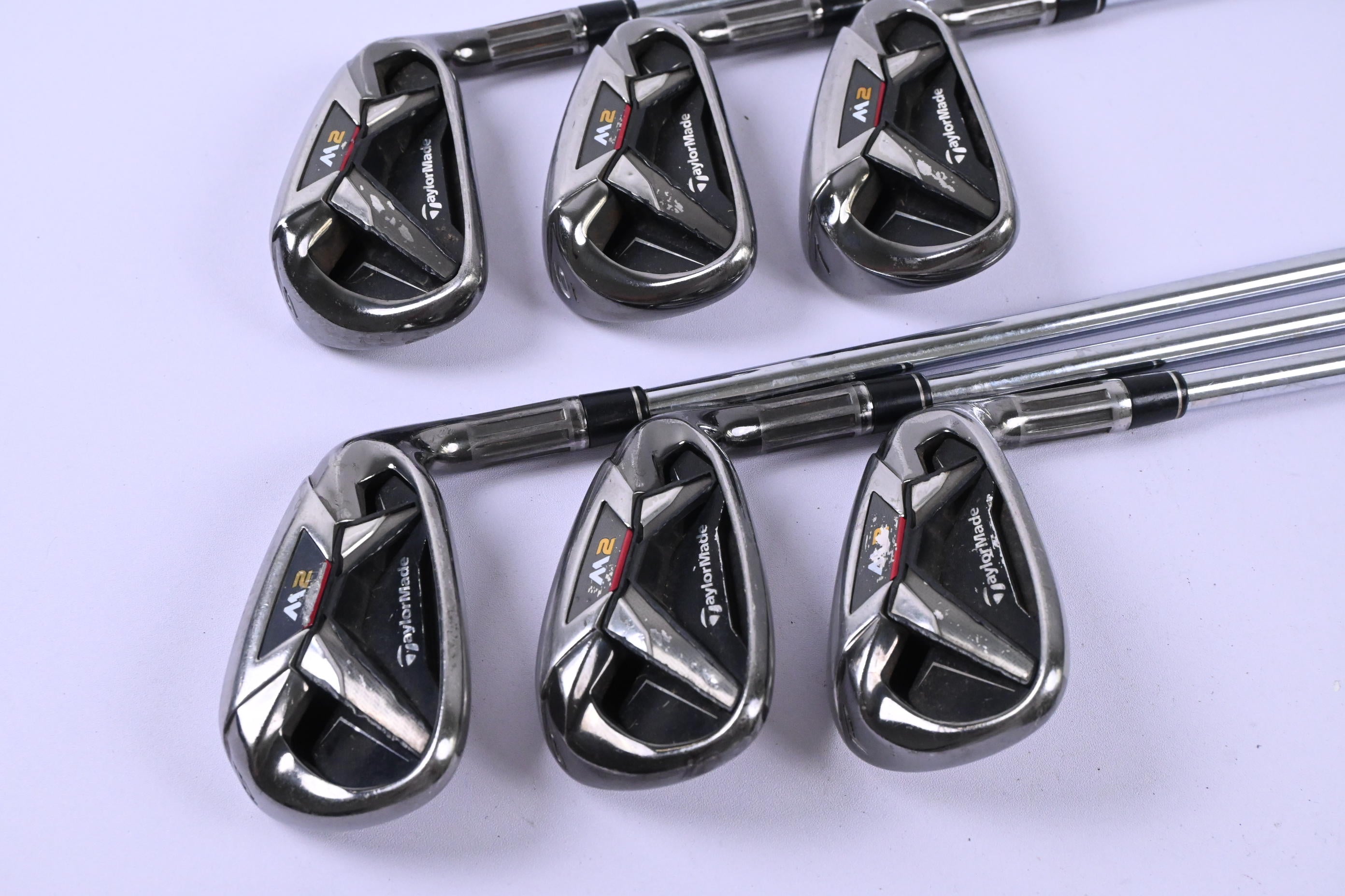 Taylormade M2 2016 Irons / 5-PW / Regular Flex REAX Steel 88 Shafts