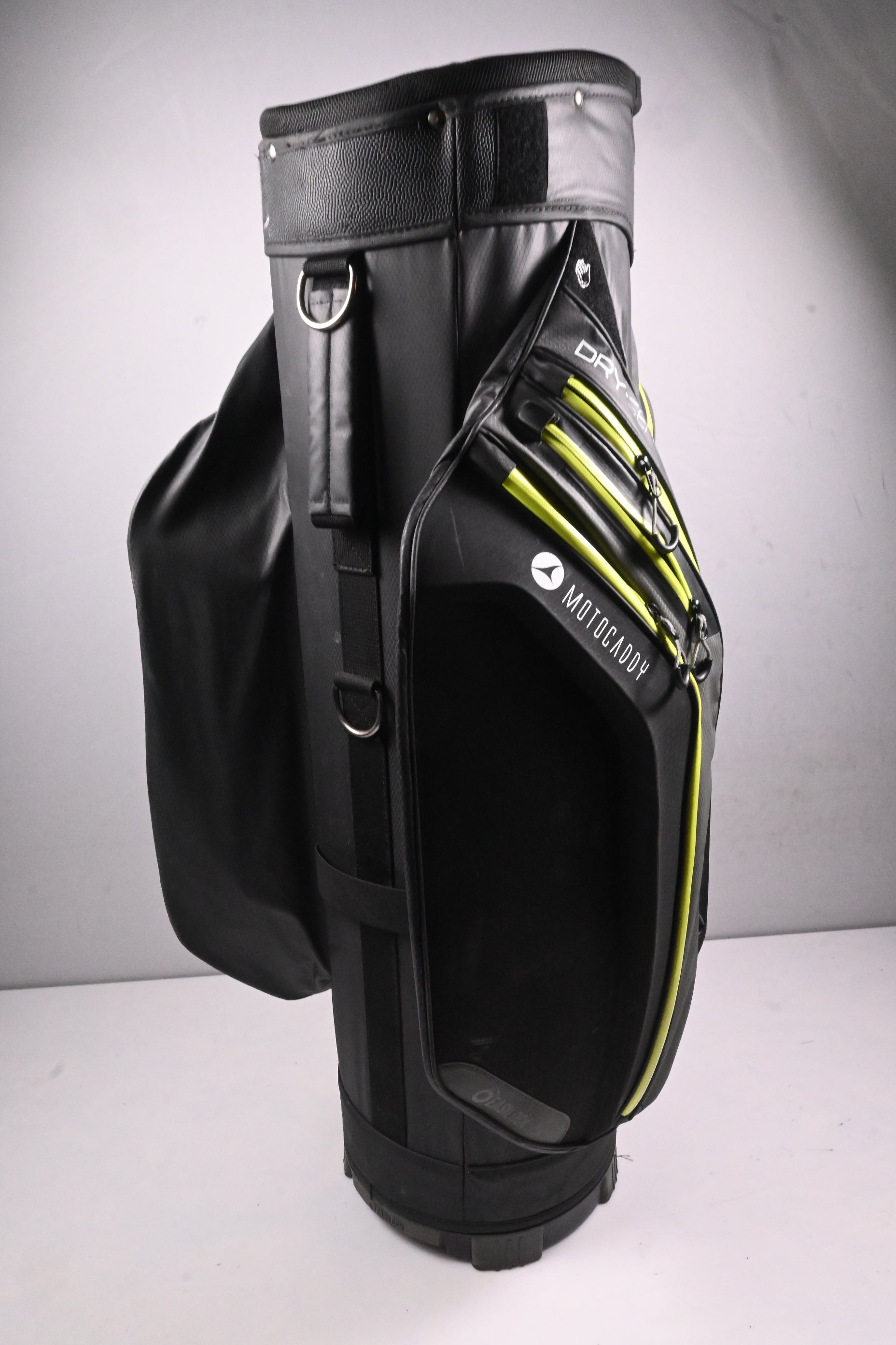 Motocaddy Dry Series Cart Bag / 14-Way Divider / Black, Grey, Green