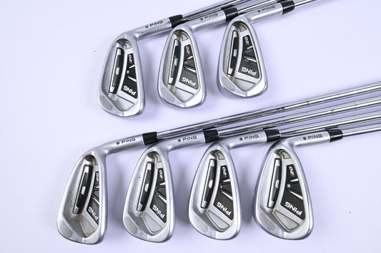 Ping i20 Irons / 4-PW / Green Dot / Stiff Flex Ping CFS Shafts