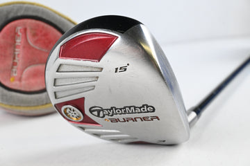 Taylormade Burner 2007 #3 Wood / 15 Degree / Regular Flex REAX 50 Shaft
