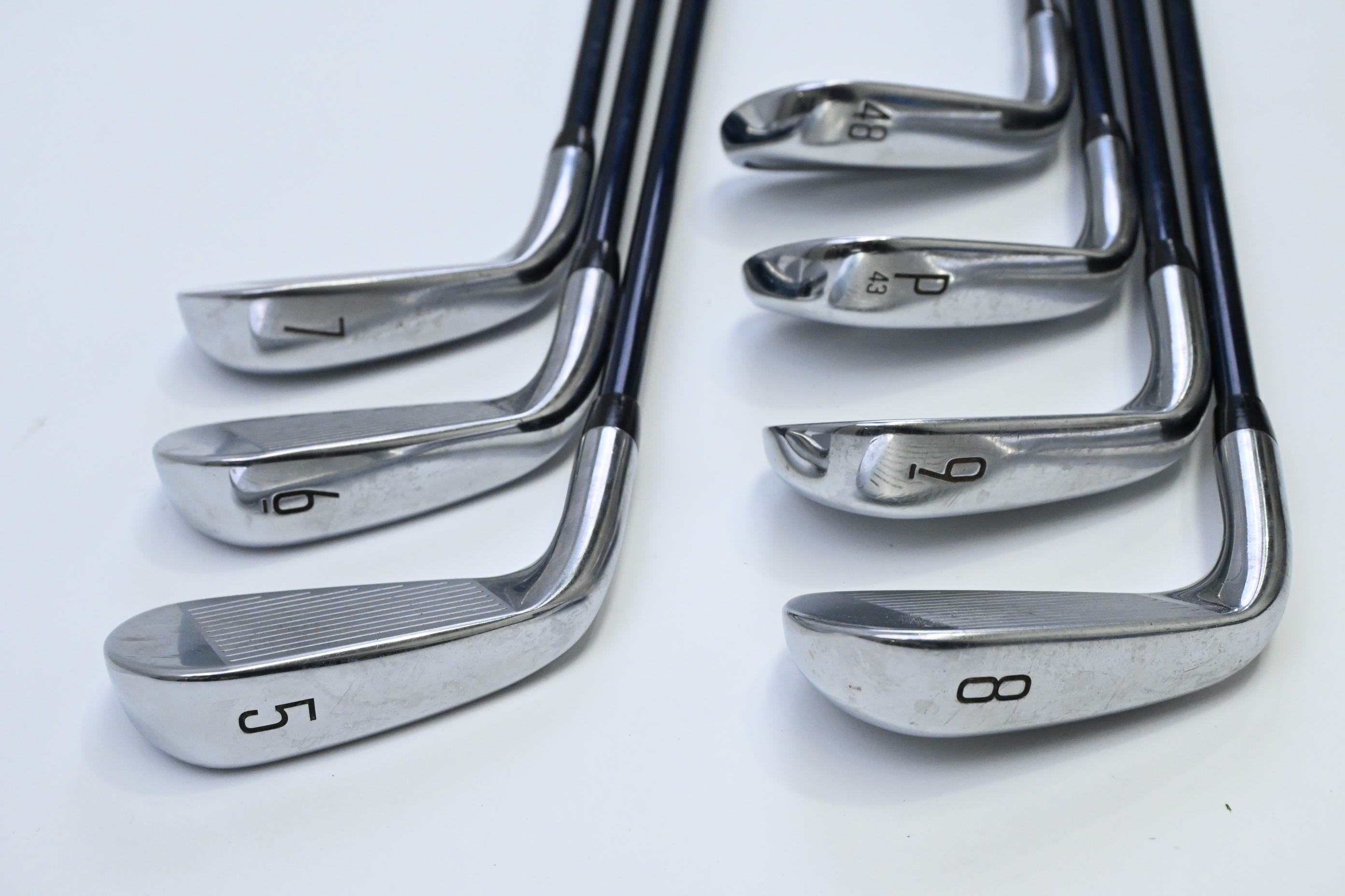 Titleist T350 Irons / 5-PW+48° / Regular Flex Fujikura Ventus Blue 6 Shafts