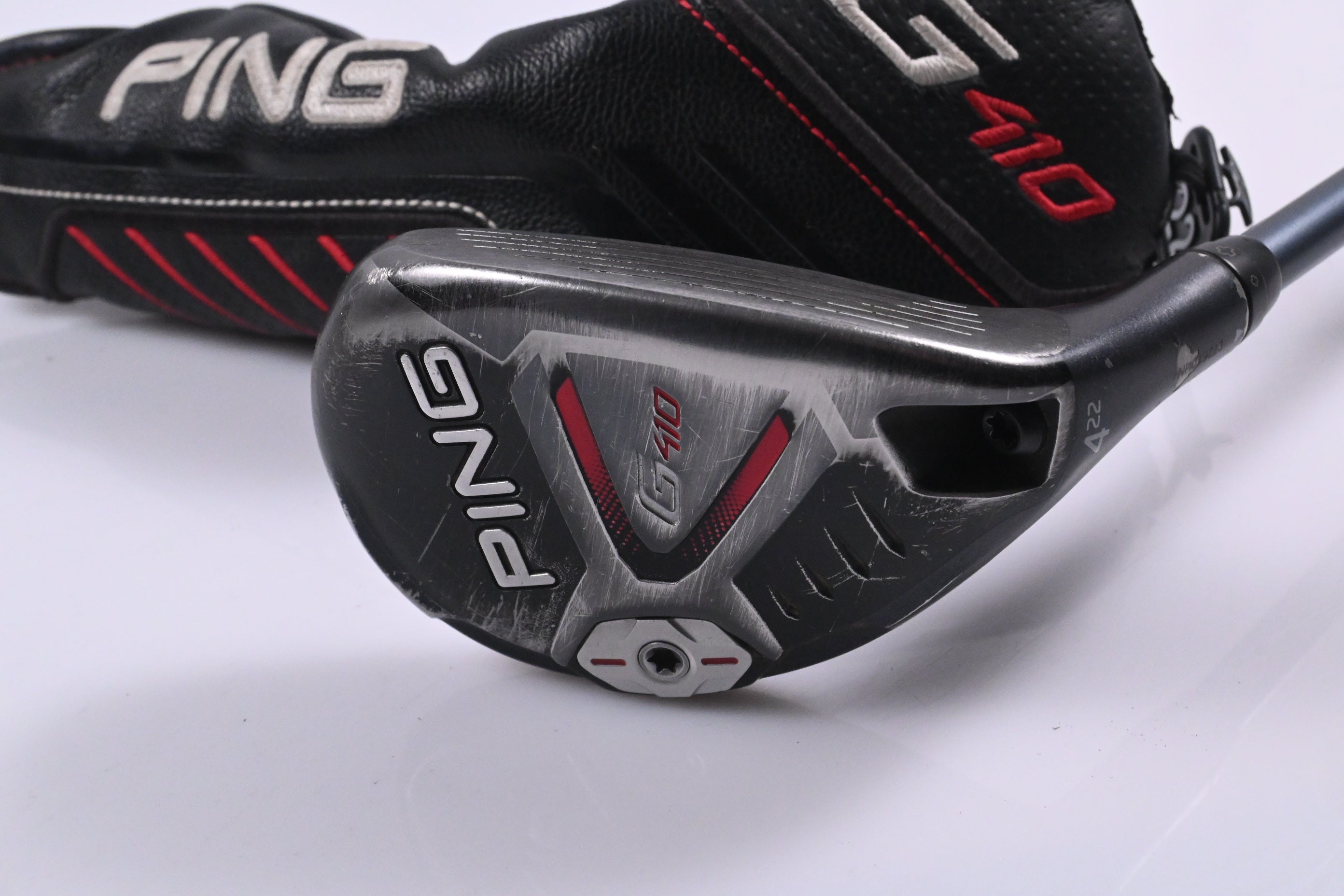 Ping G410 #4 Hybrid / 22 Degree / Regular Flex Ping Alta CB Slate 70 Shaft