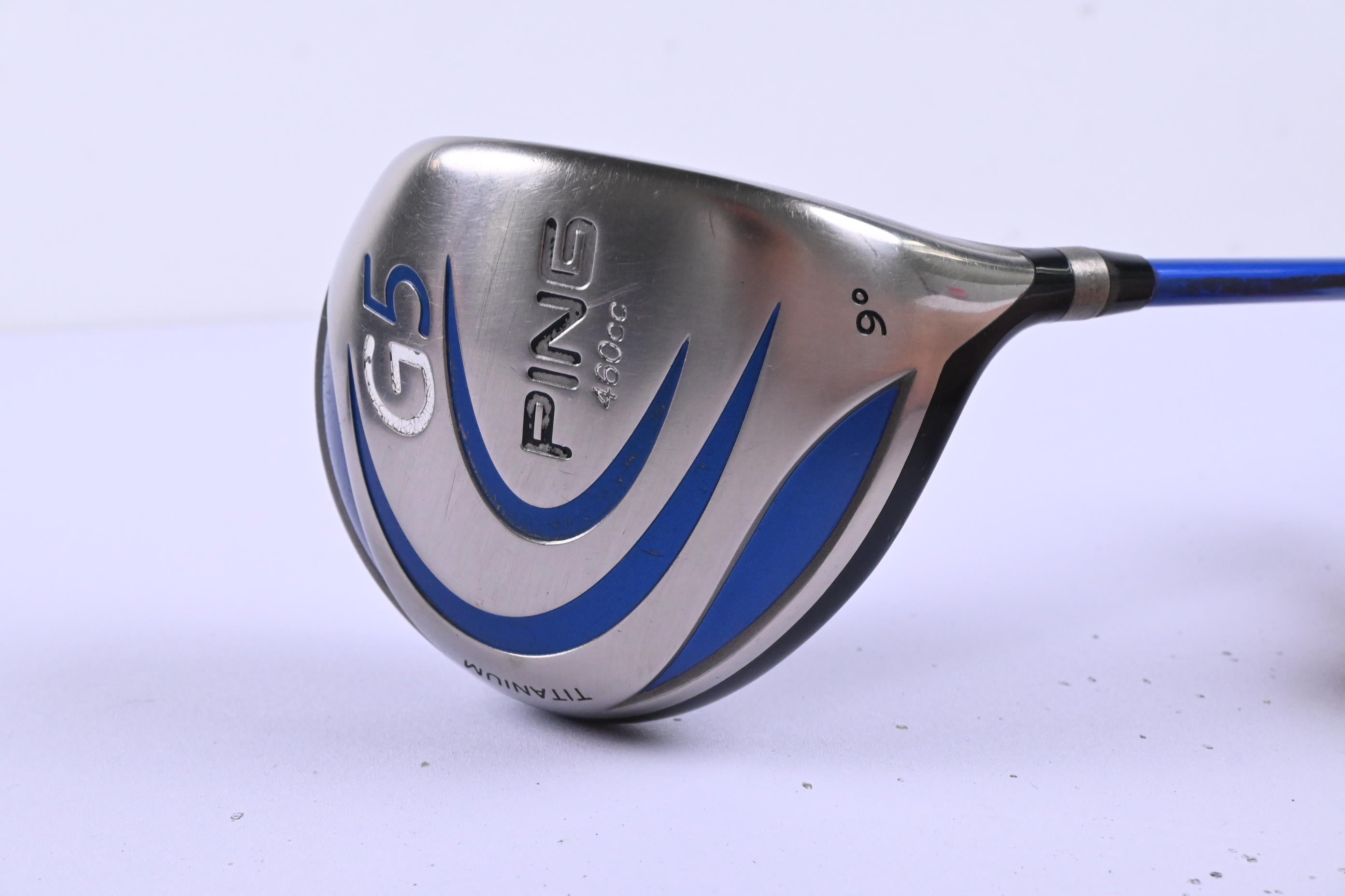 Ping G5 Driver / 9 Degree / Regular Flex Grafalloy ProLaunch Blue 65 Shaft