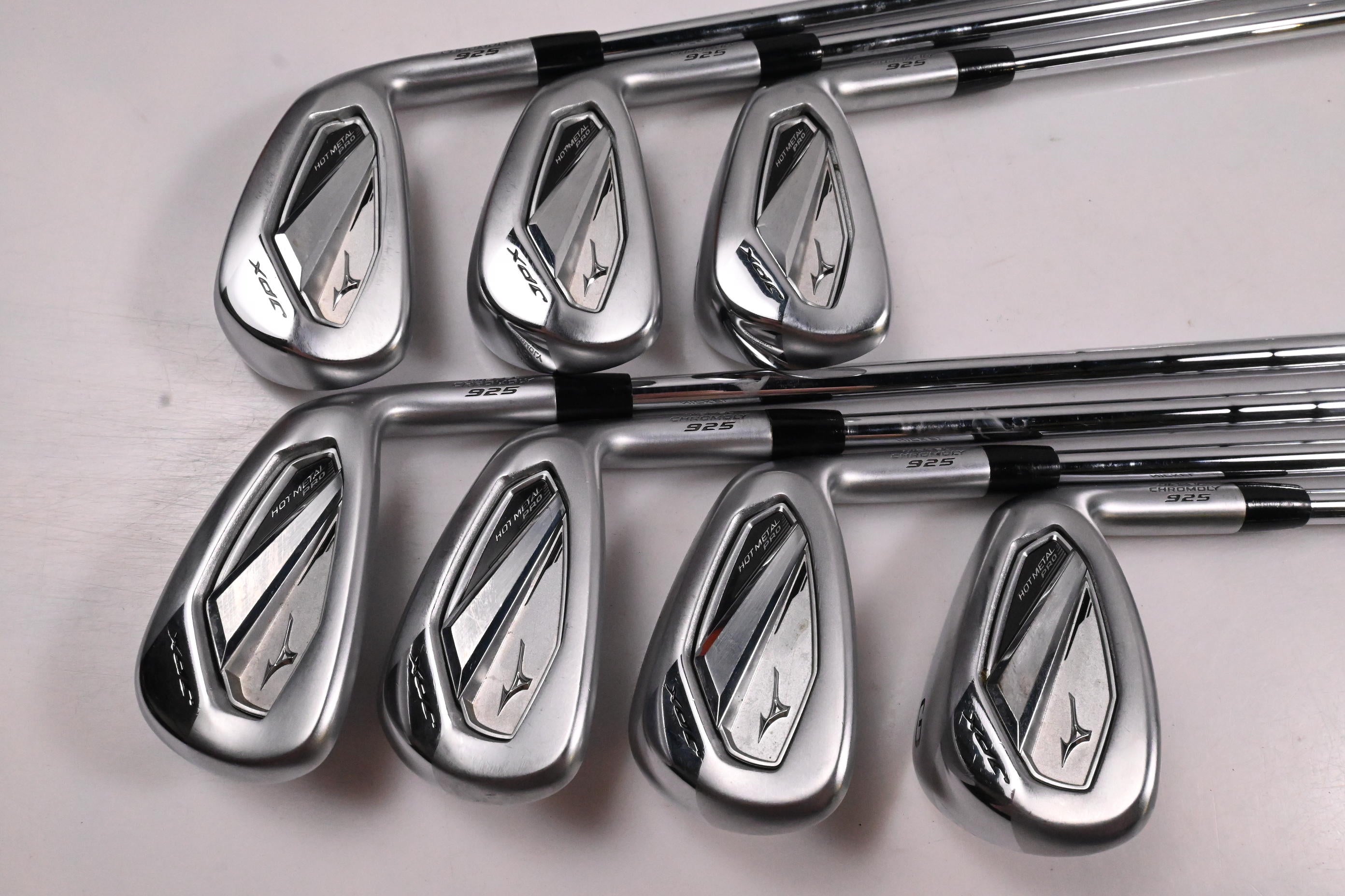 Mizuno JPX 925 Hot Metal Pro Irons / 5-PW+GW / Stiff Flex KBS Tour 125 Shafts