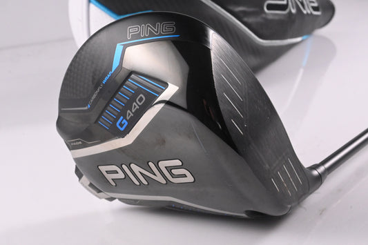 Ping G440 Max Driver / 9 Degree / Stiff Flex Ping Alta CB Black 55 Shaft