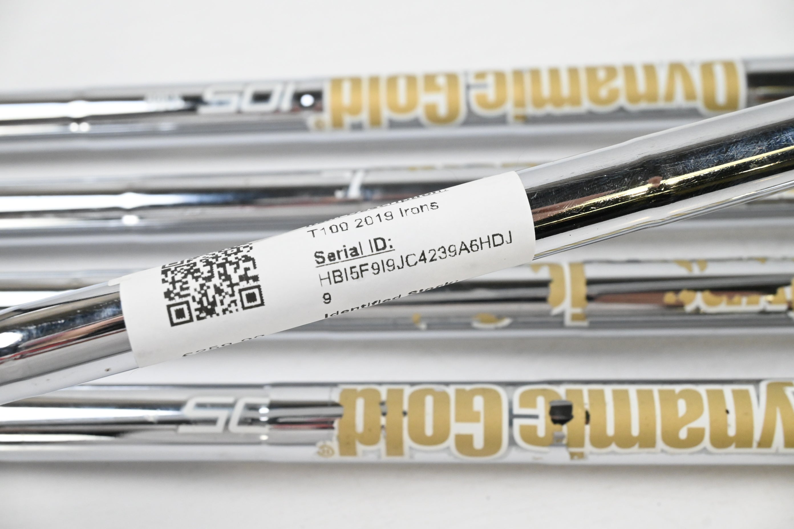 Titleist T100 2019 Irons / 6-PW / Stiff Flex Dynamic Gold 105 S300 Shafts