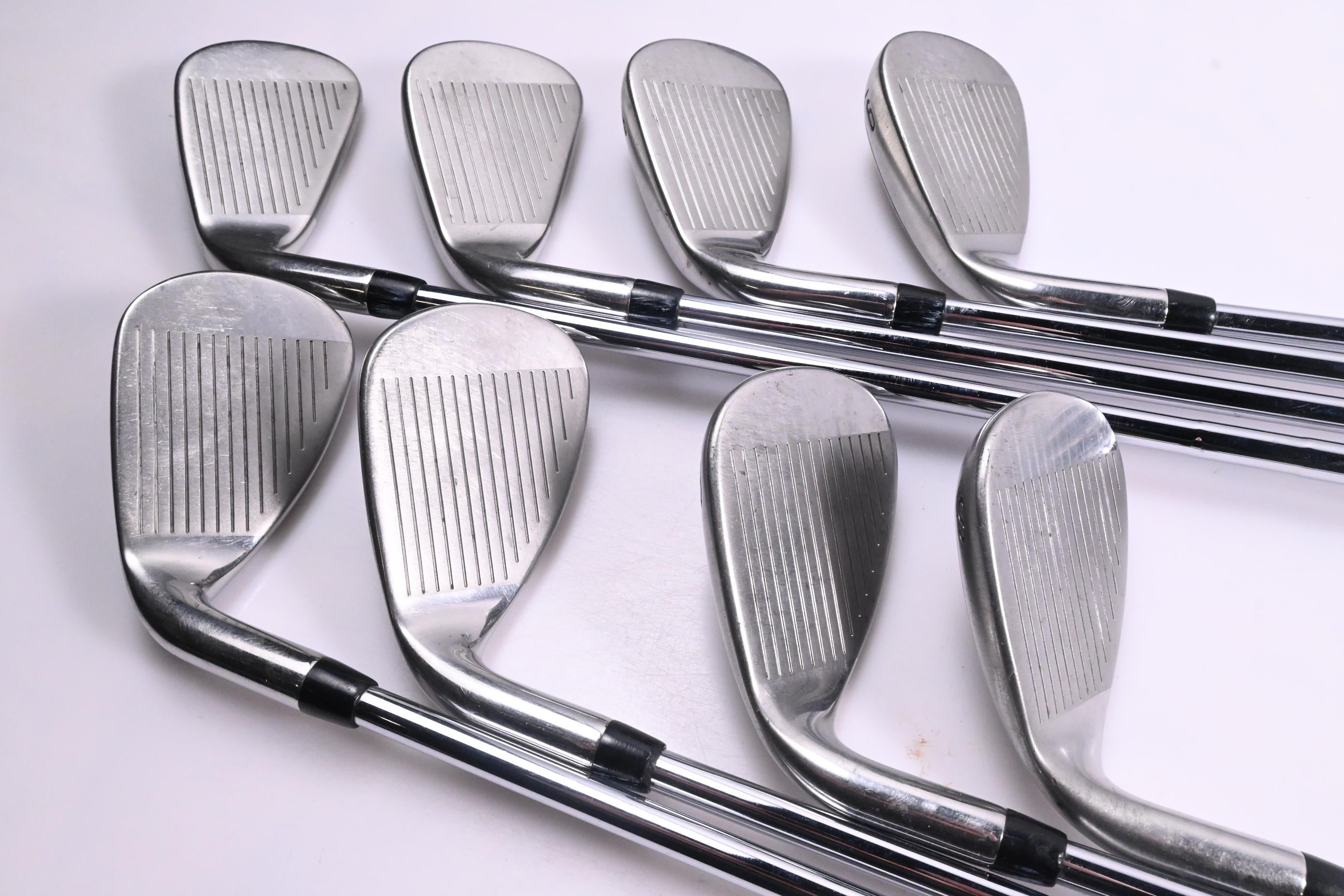 Callaway Mavrik Irons / 5-PW+AW+GW+SW / Stiff Flex Elevate ETS 115 Shafts