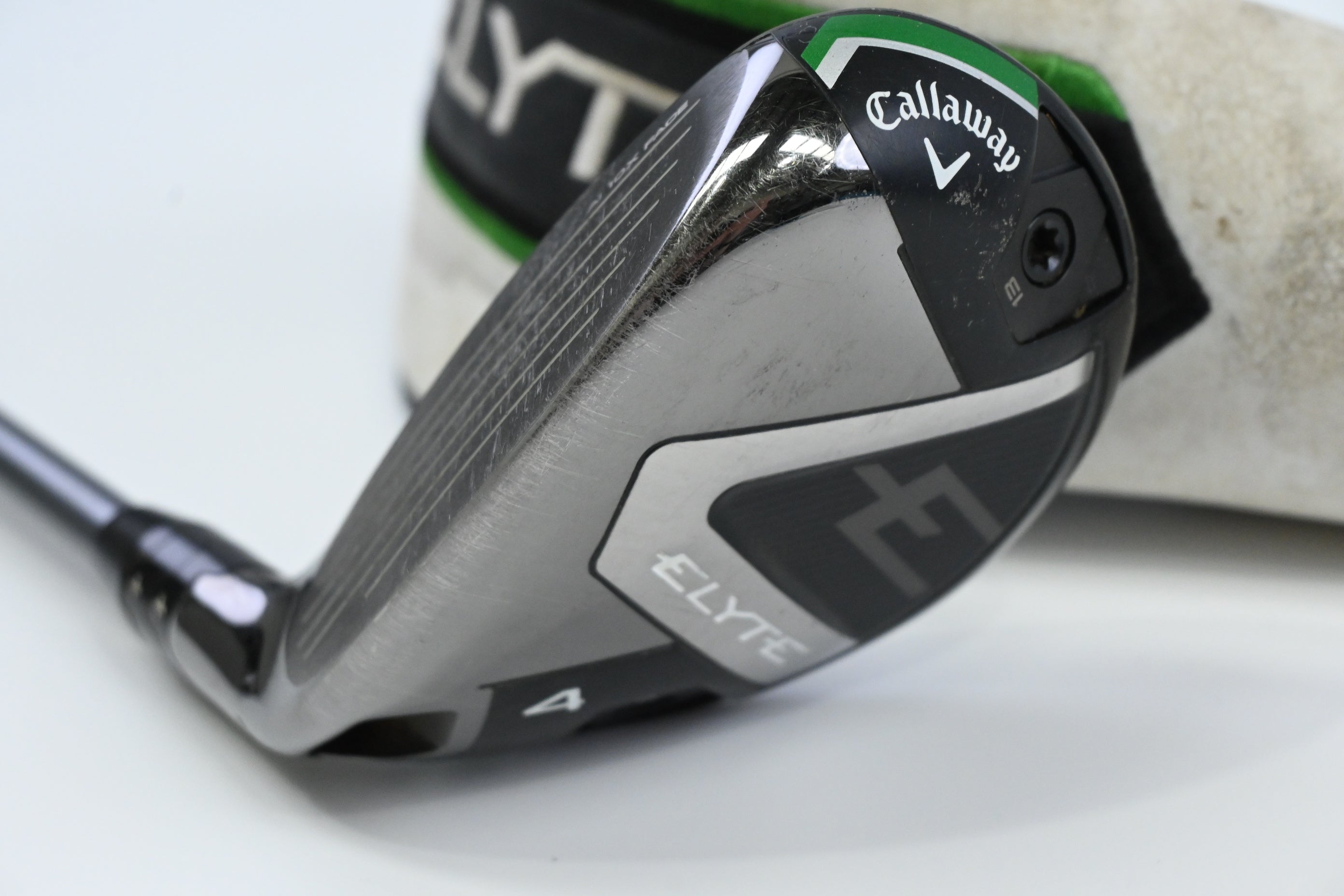 Left Hand Callaway Elyte #4 Hybrid / 22 Degree / Regular Flex Denali Charcoal 60