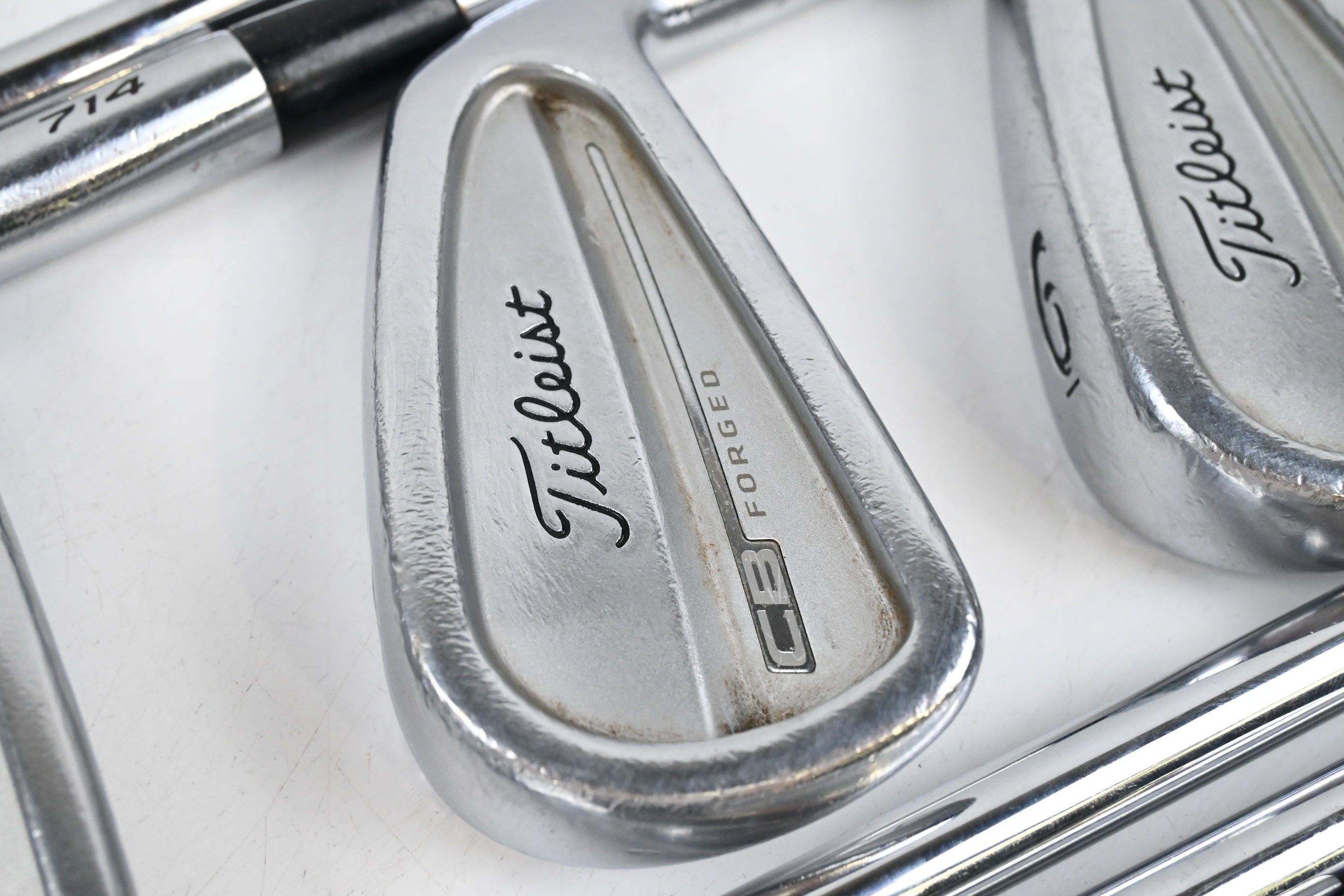 Titleist 714 CB Irons / 3-PW / Stiff Flex Dynamic Gold S300 Shafts