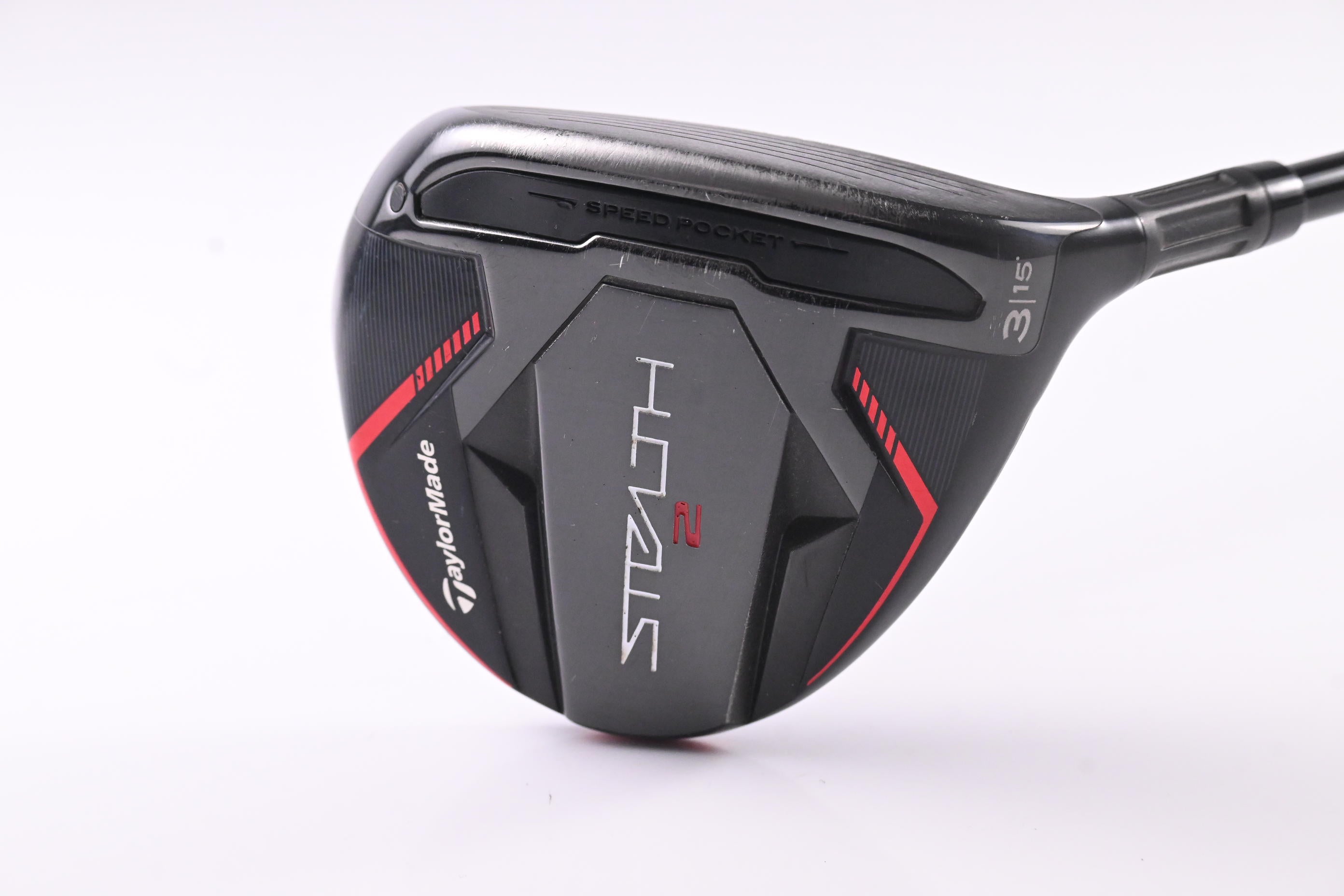Taylormade Stealth 2 #3 Wood / 15 Degree / Stiff Flex Fujikura Ventus TR Red 6